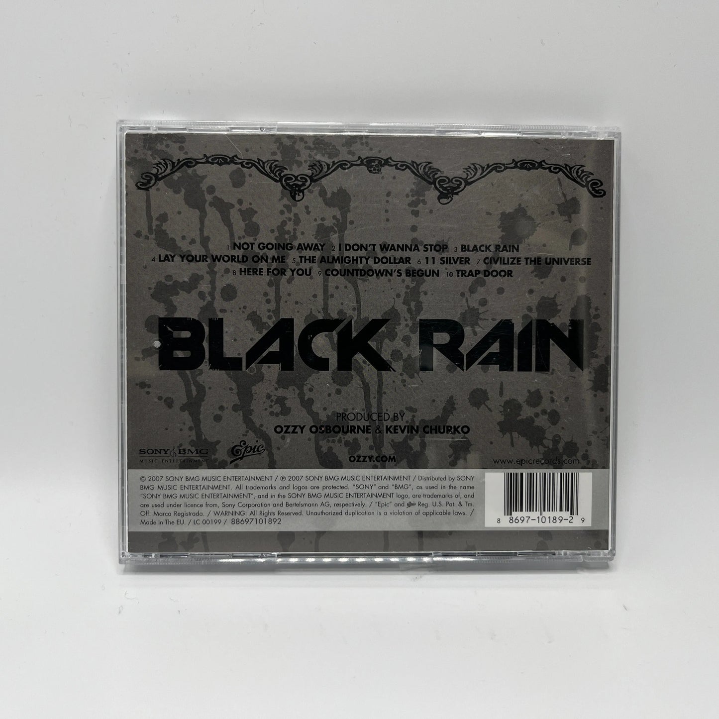 Ozzy Osbourne - Black Rain CD