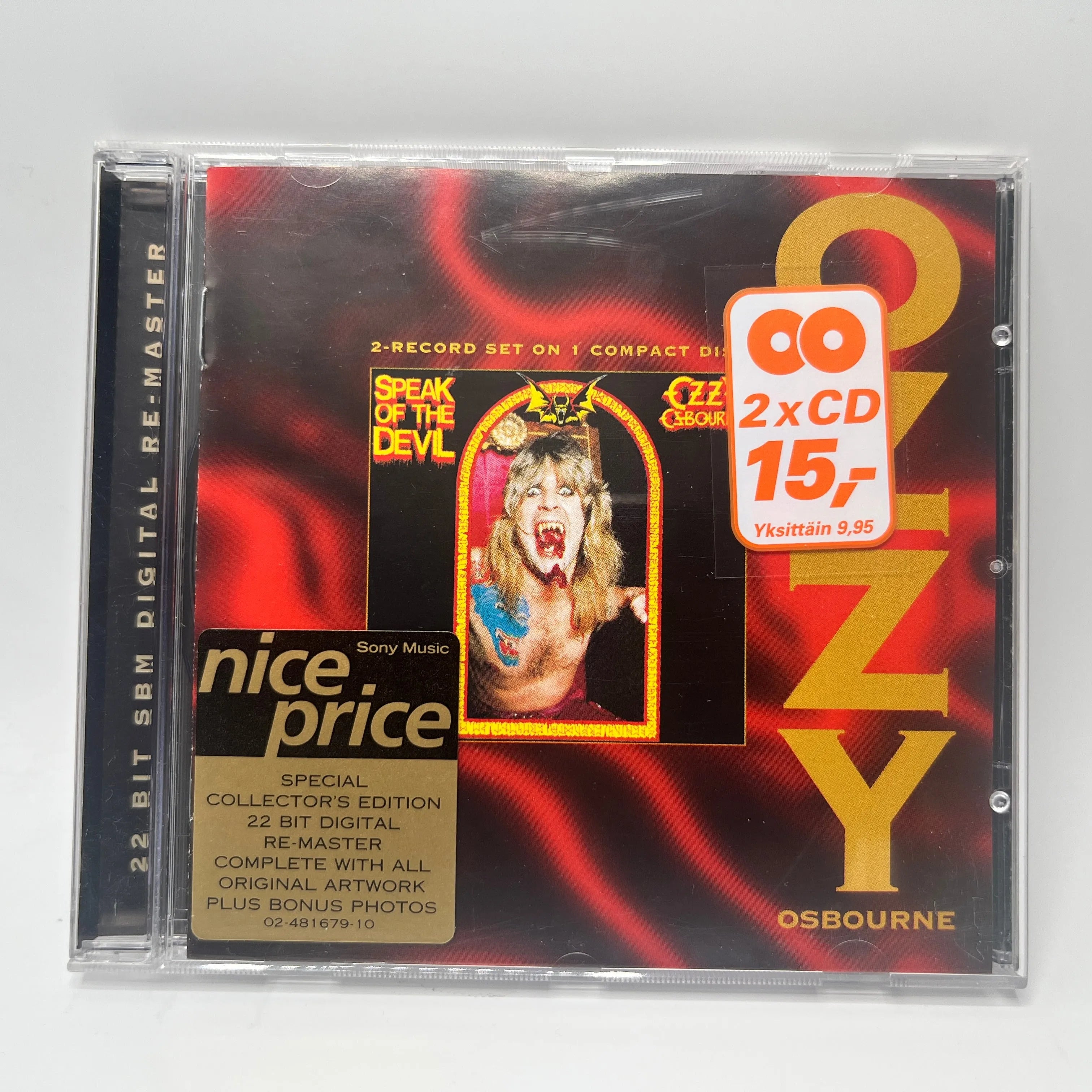 Ozzy Osbourne - Speak Of The Devil CD