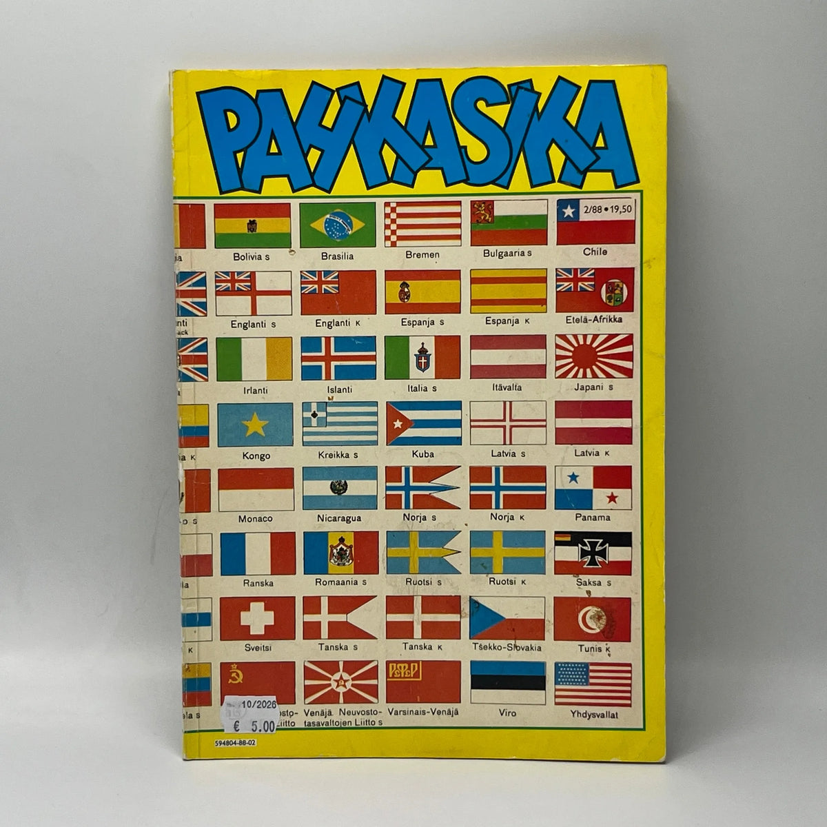 Pahkasika 2/88 (Sarjakuva)