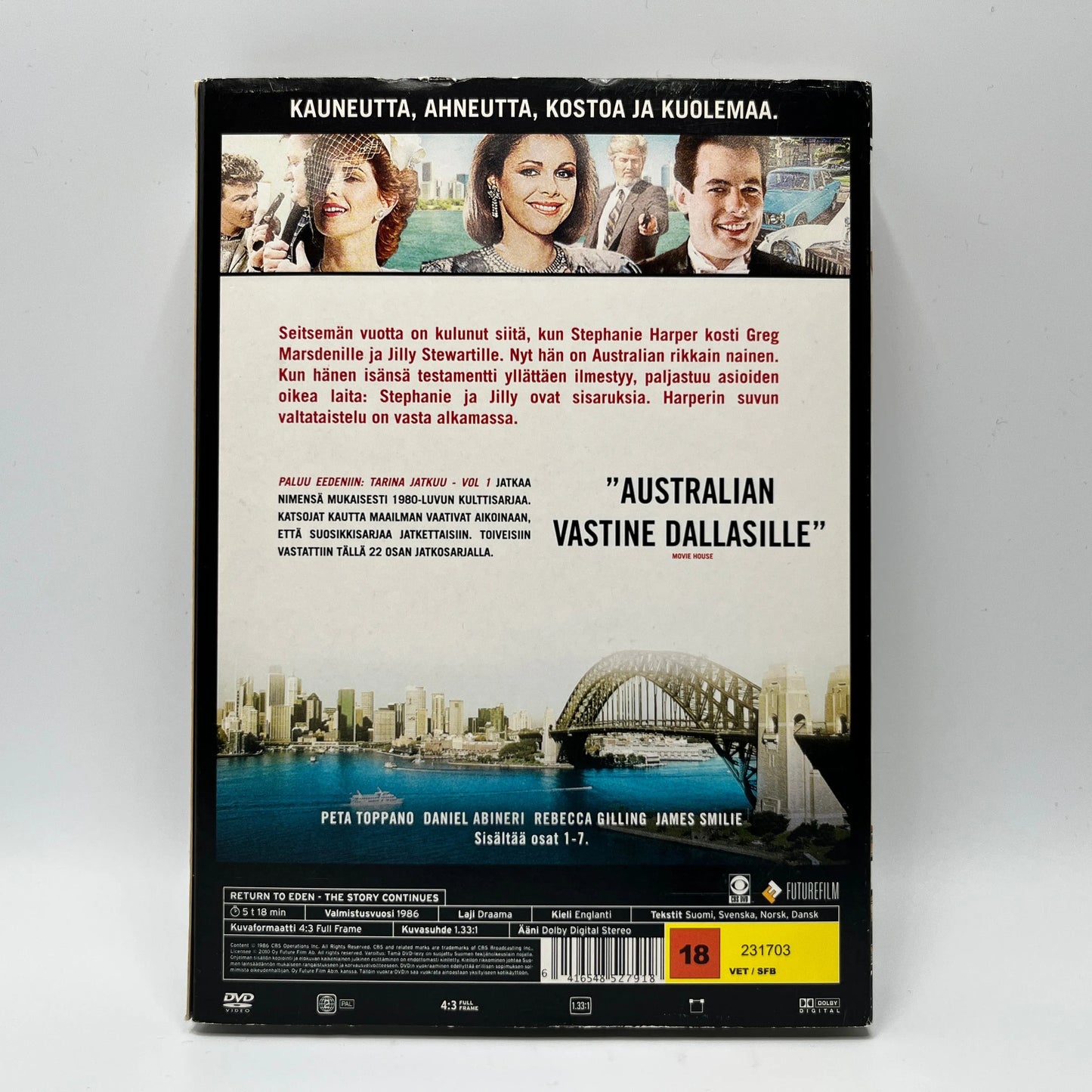 Paluu Eedeniin - Tarina Jatkuu (DVD Box)