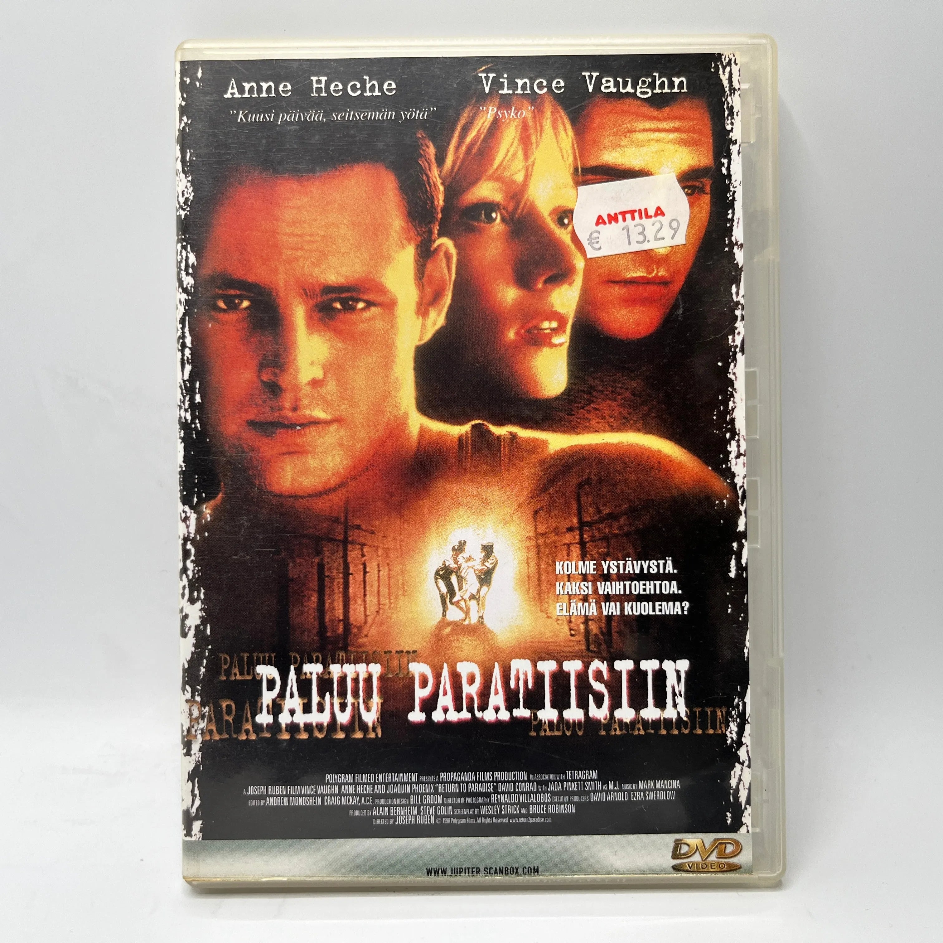 Paluu Paratiisiin (DVD)