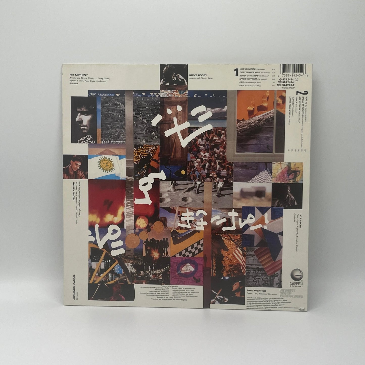 Pat Metheny Group - Letter From Home LP