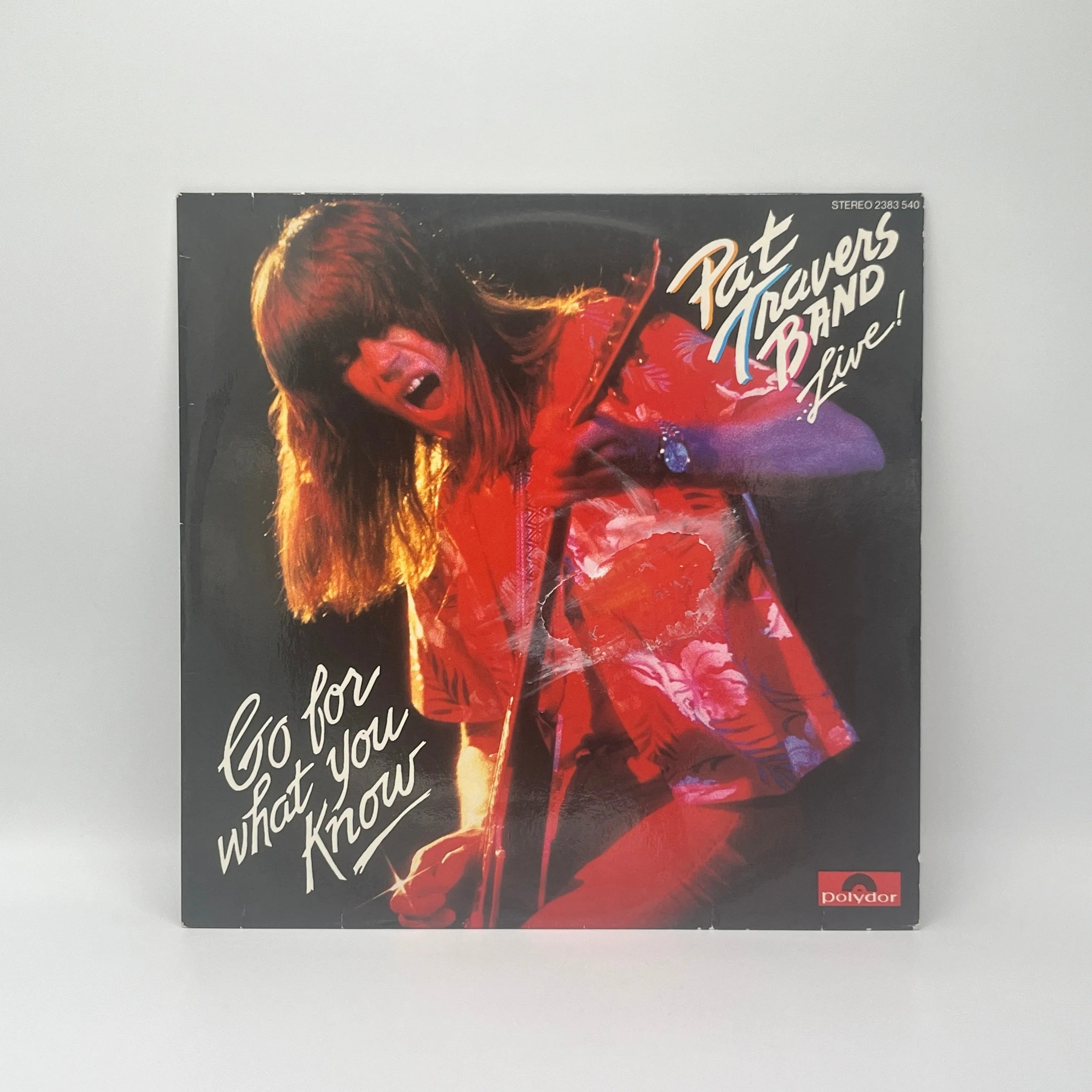Pat Travers Band - Live! Go For What You Know LP