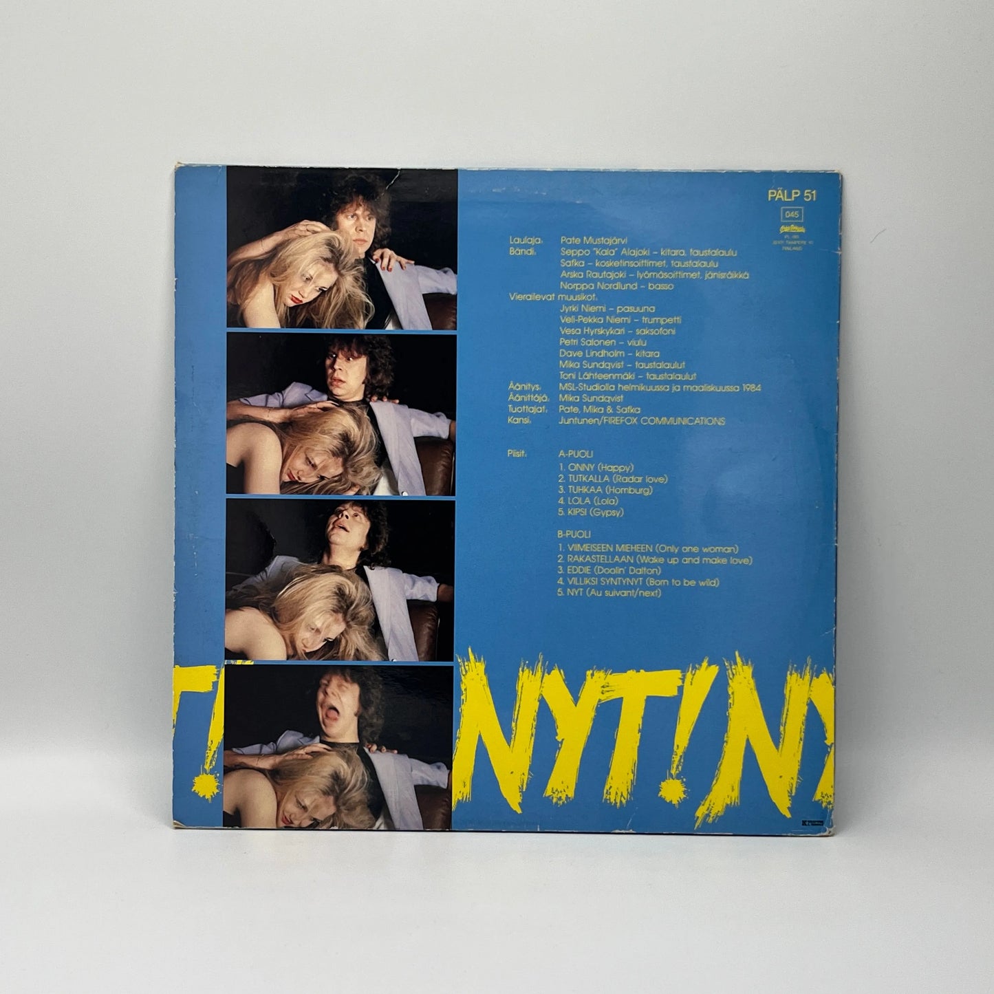 Pate Mustajärvi - Nyt! LP