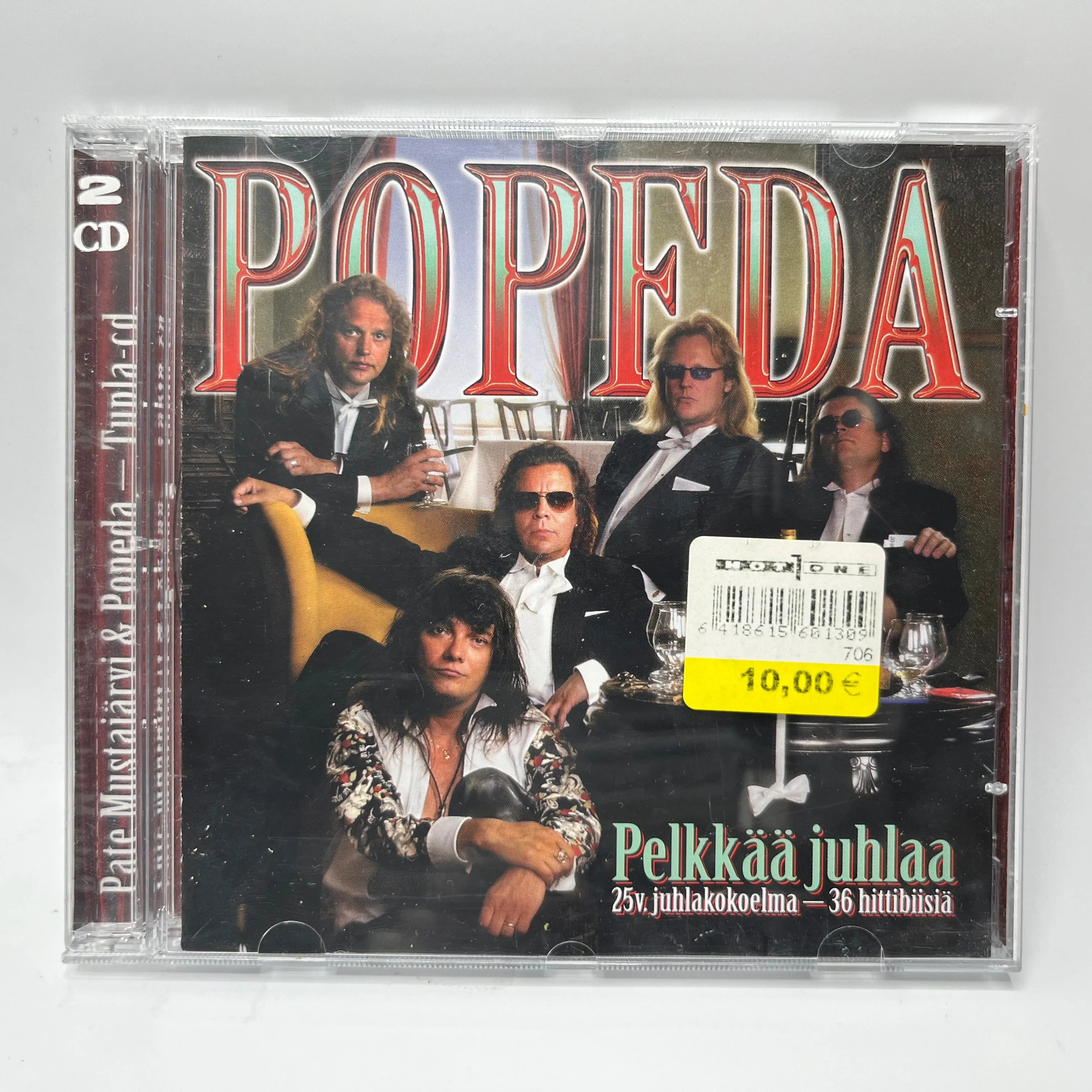 Pate Mustajärvi & Popeda – Pelkkää Juhlaa - 25v. Juhlakokoelma 2CD
