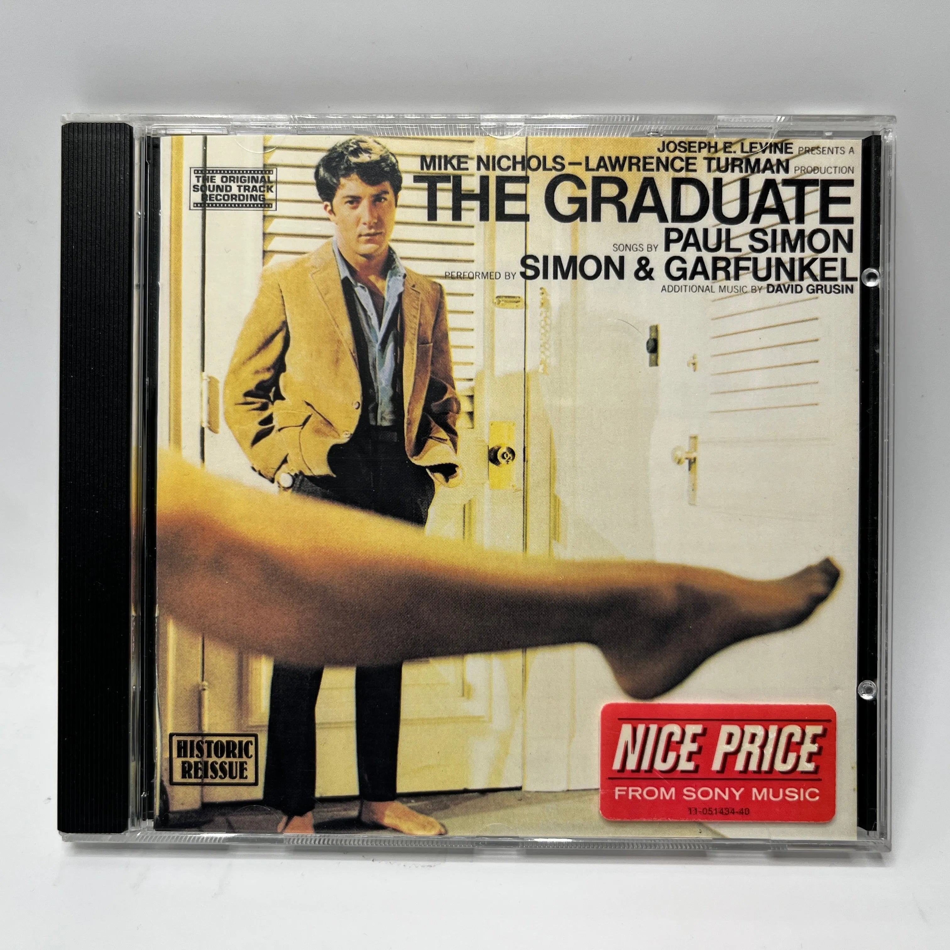 Paul Simon Songs Performed By Simon & Garfunkel Additional Music By David Grusin* – The Graduate (Original Sound Track Recording) CD