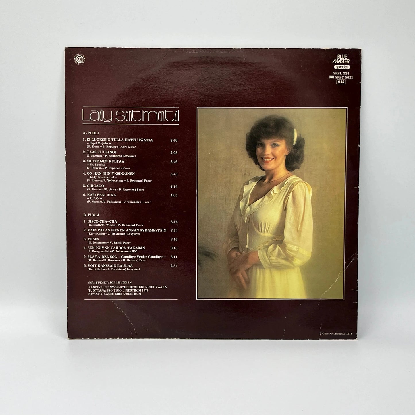 Paula Koivuniemi - Lady Sentimental LP