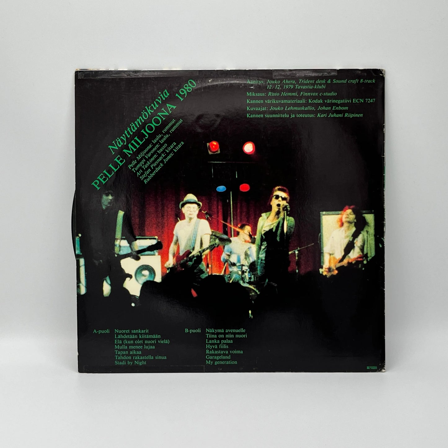 Pelle Miljoona 1980 - Näyttämökuvia LP