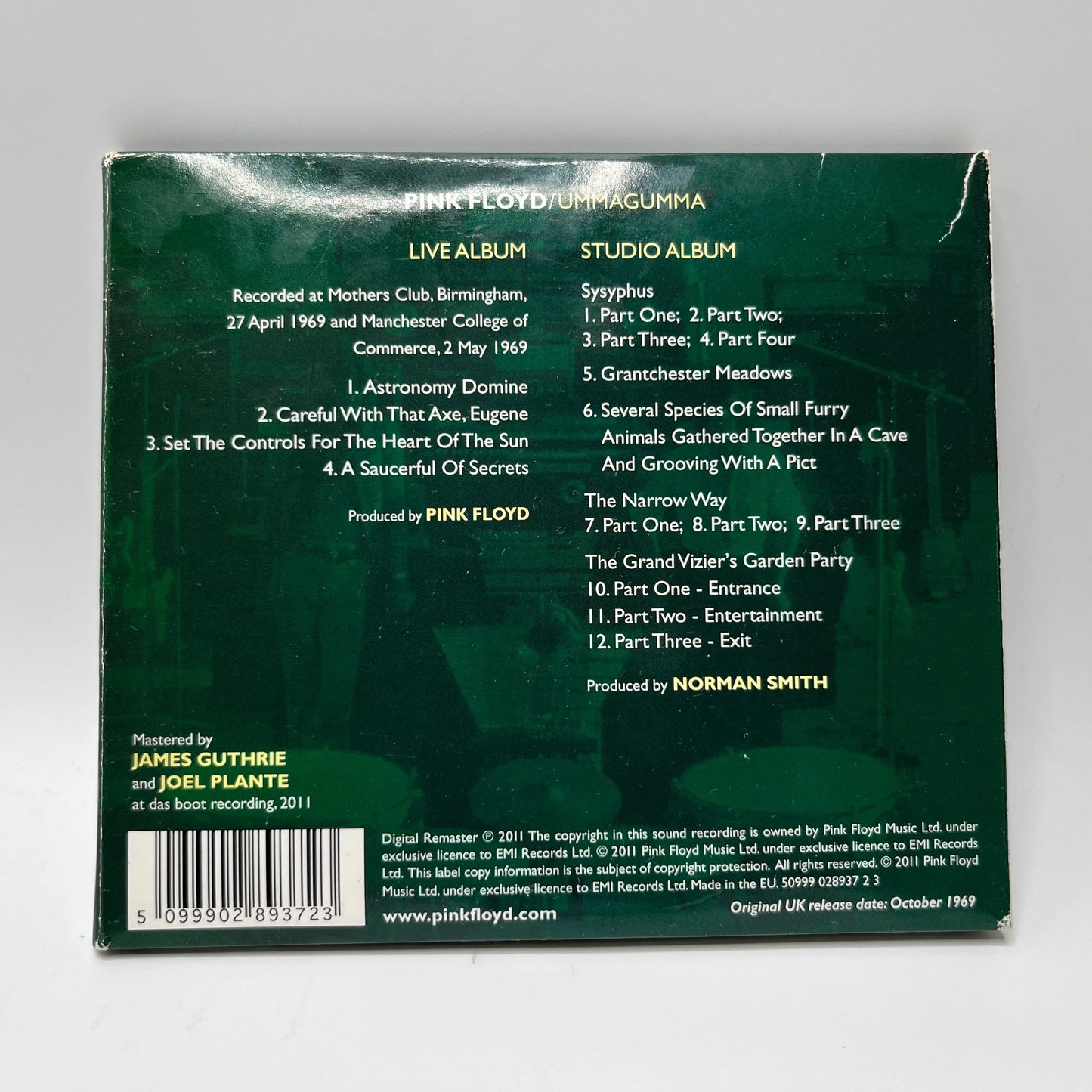 Pink Floyd - Ummagumma CD