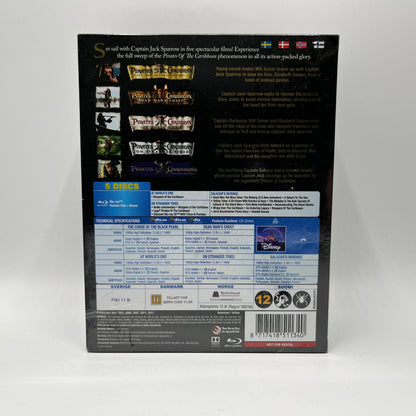 Pirates Of The Caribbean - 5-Movie Collection (Blu-Ray Box)