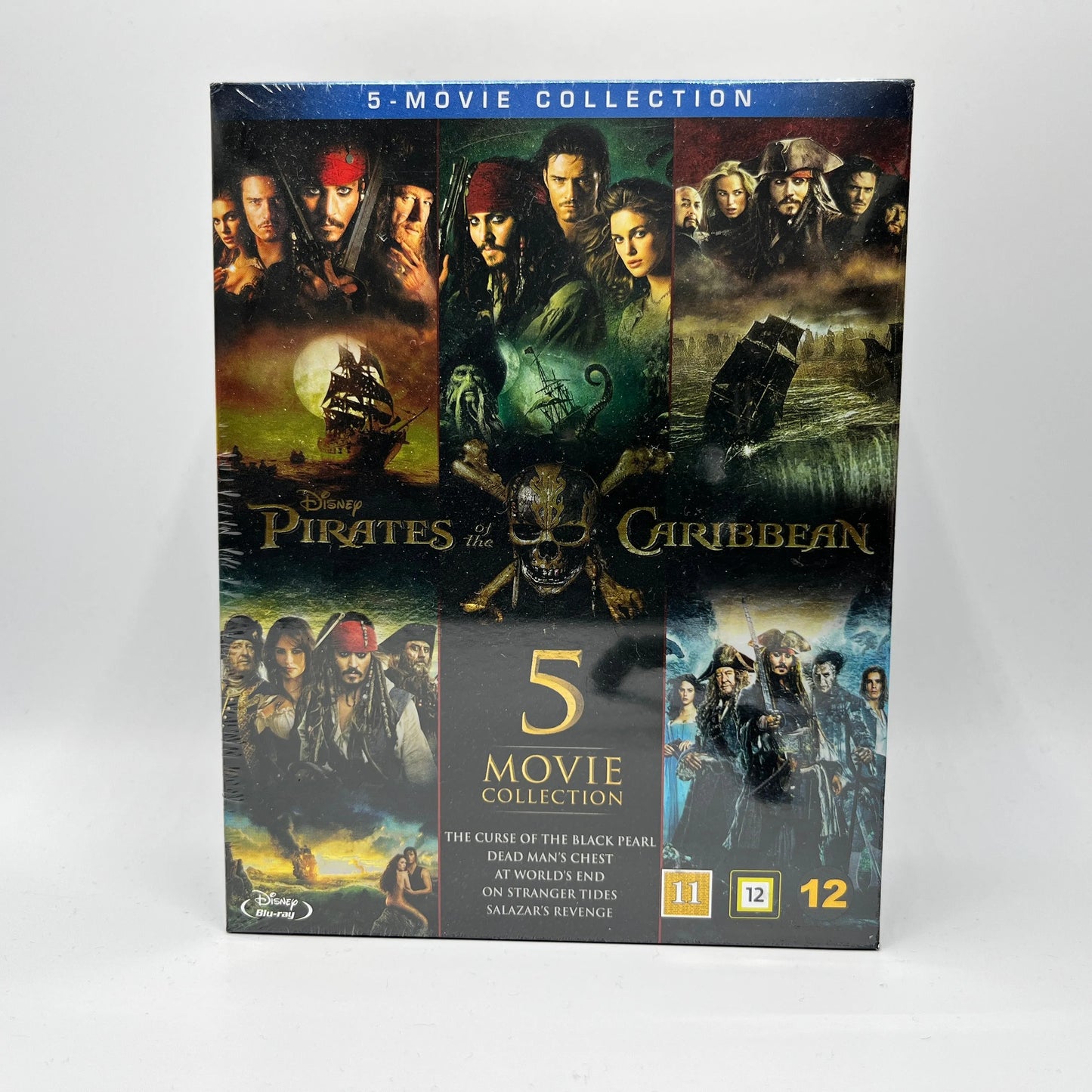Pirates Of The Caribbean - 5-Movie Collection (Blu-Ray Box)
