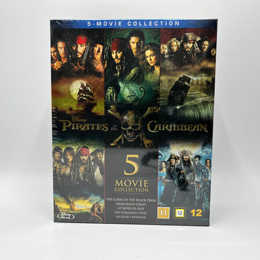 Pirates Of The Caribbean - 5-Movie Collection (Blu-Ray Box)