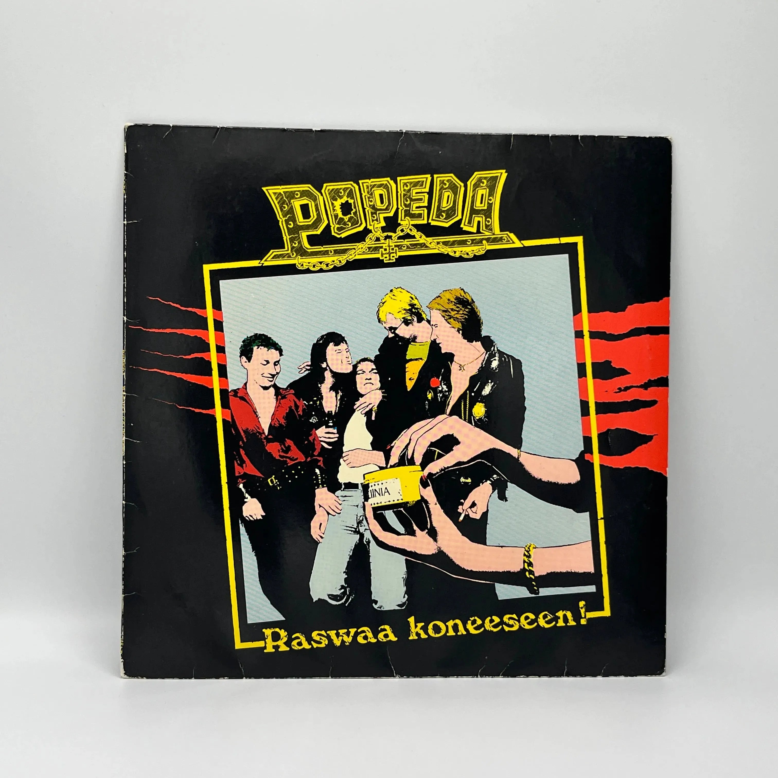 Popeda - Raswaa Koneeseen! LP *HUUTOKAUPPA*