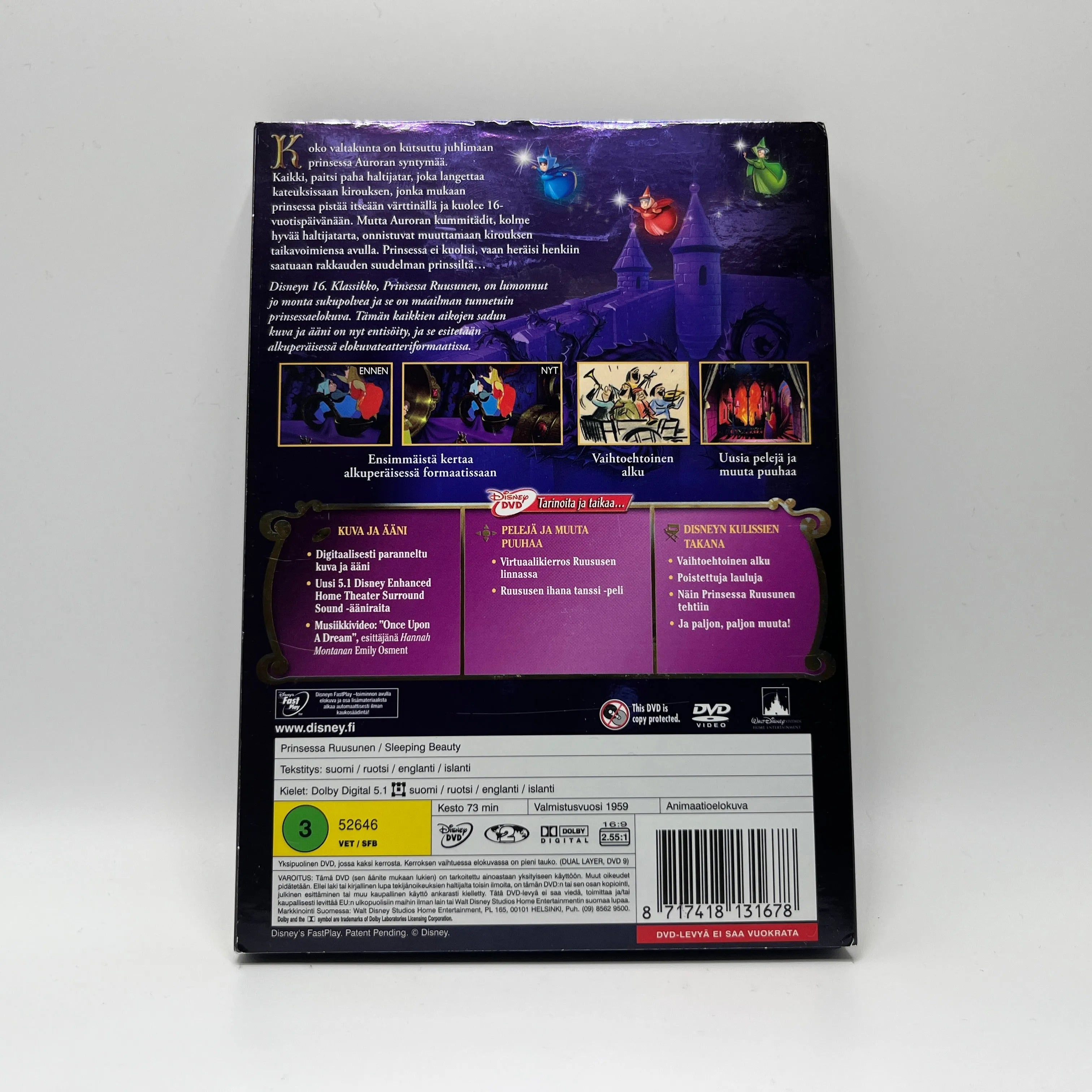 Prinsessa Ruusunen (DVD)