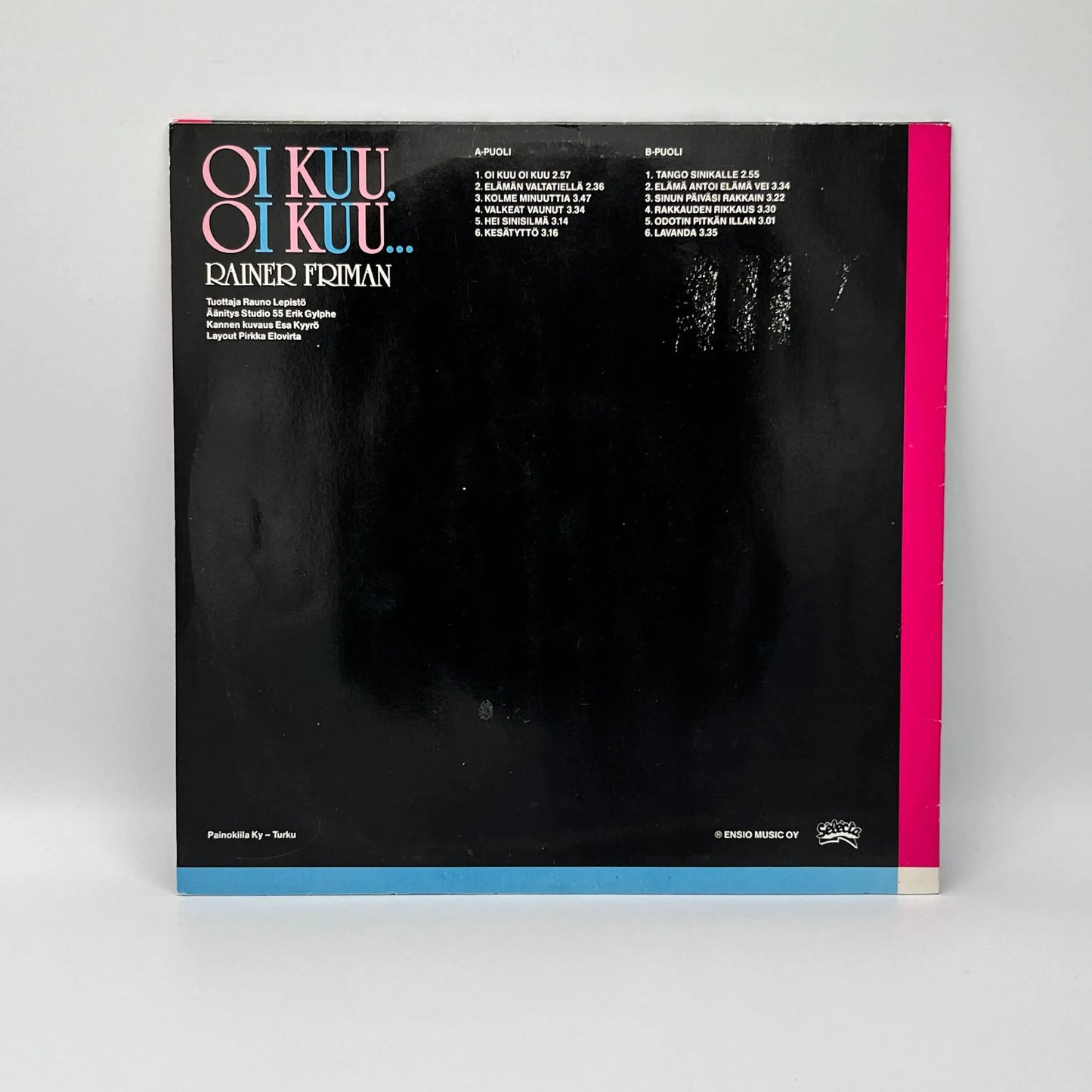 Rainer Friman - Oi Kuu, Oi Kuu.. LP