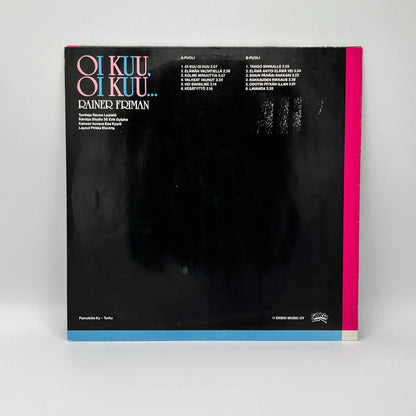 Rainer Friman - Oi Kuu, Oi Kuu.. LP