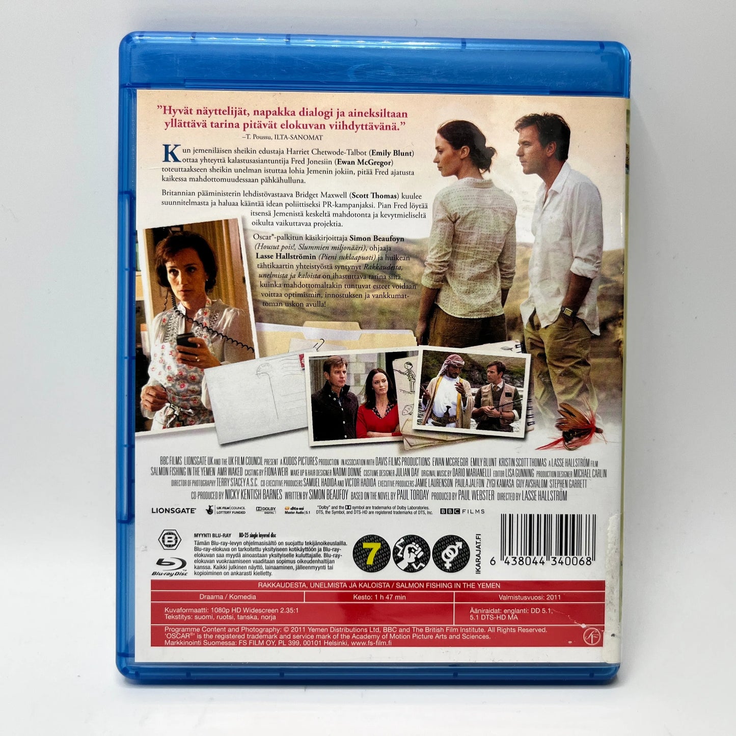 Rakkaudesta, Unelmista ja Kaloista (Blu-Ray)