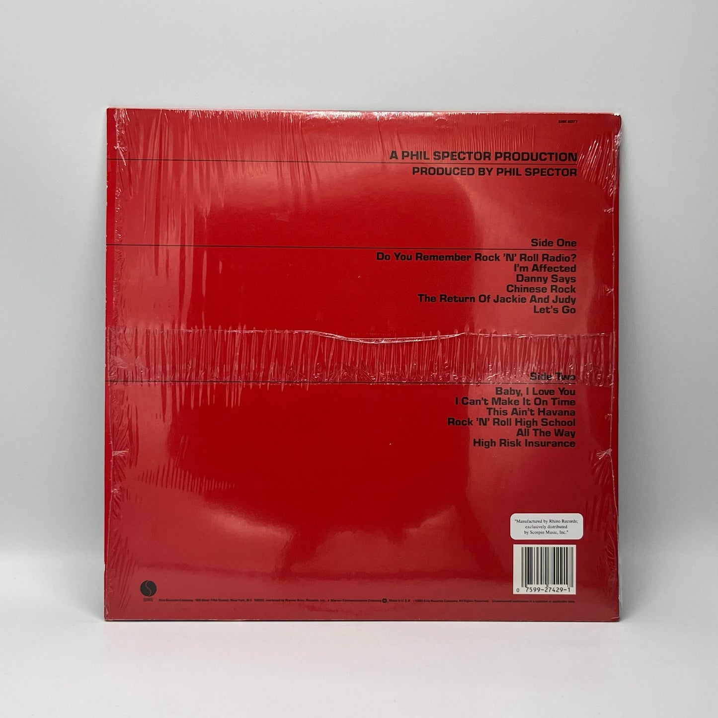 Ramones - End Of Century LP