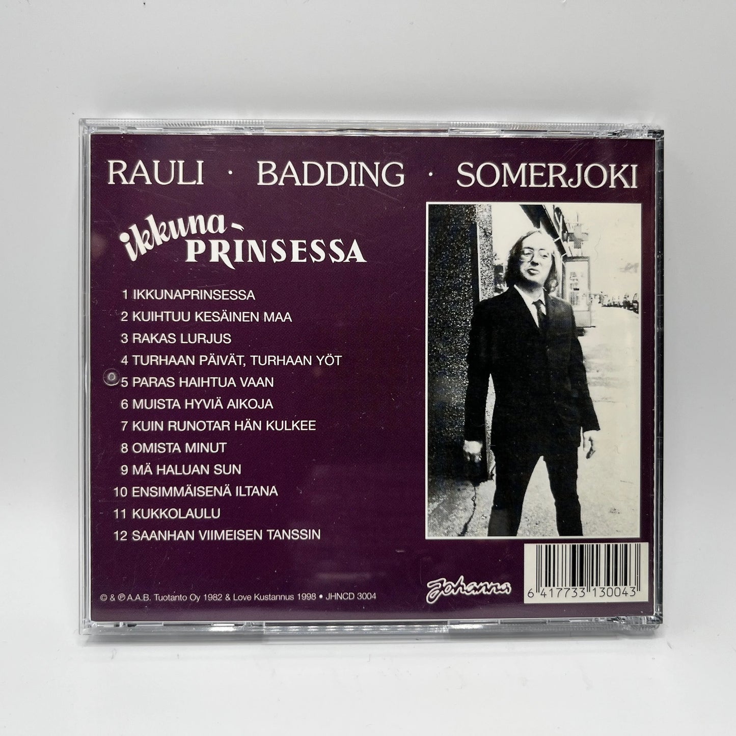Rauli Badding Somerjoki - Ikkunaprinsessa CD