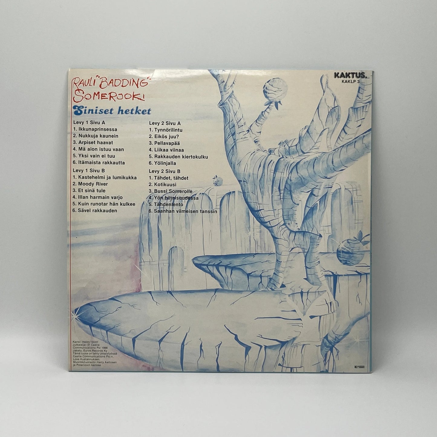 Rauli Badding Somerjoki - Siniset Hetket 2LP