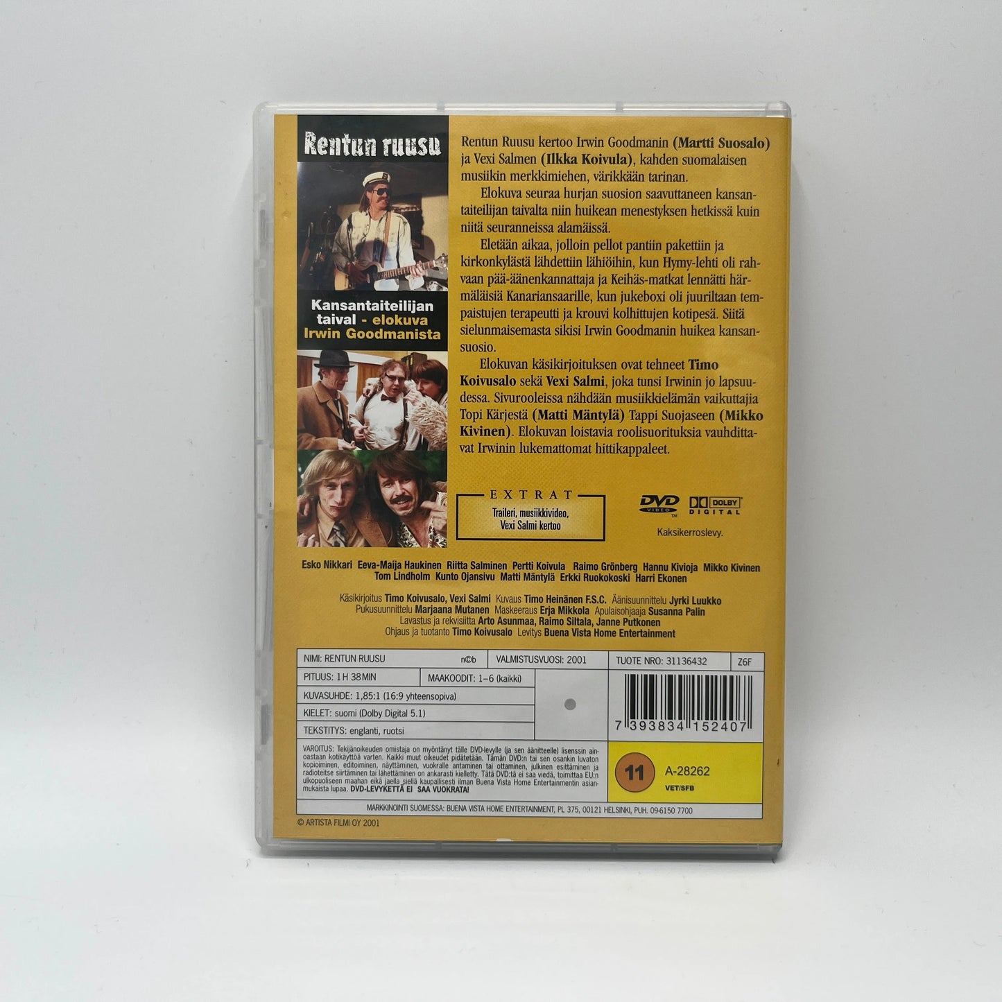 Rentun Ruusu - Elokuva Irwin Goodmanista (DVD)