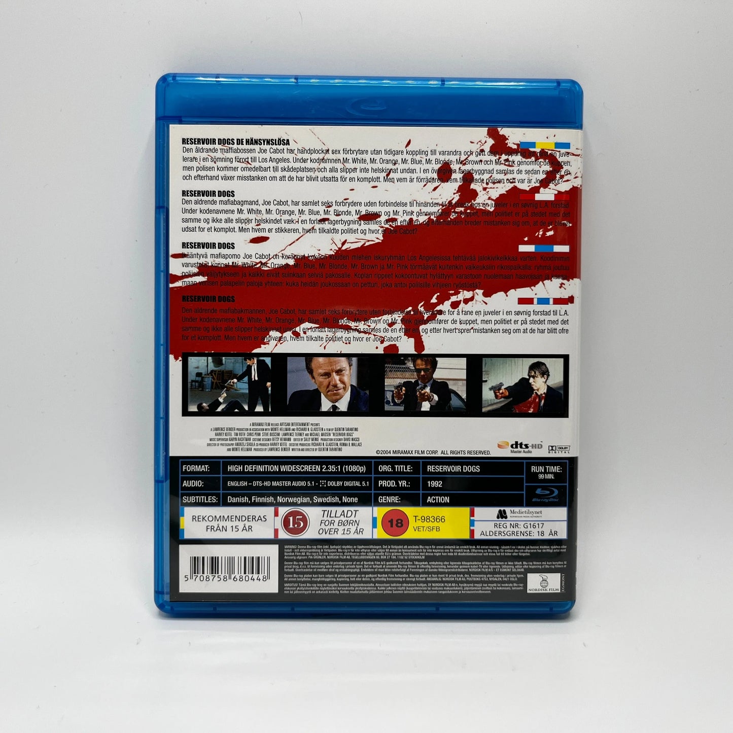 Reservoir Dogs (Blu-Ray)