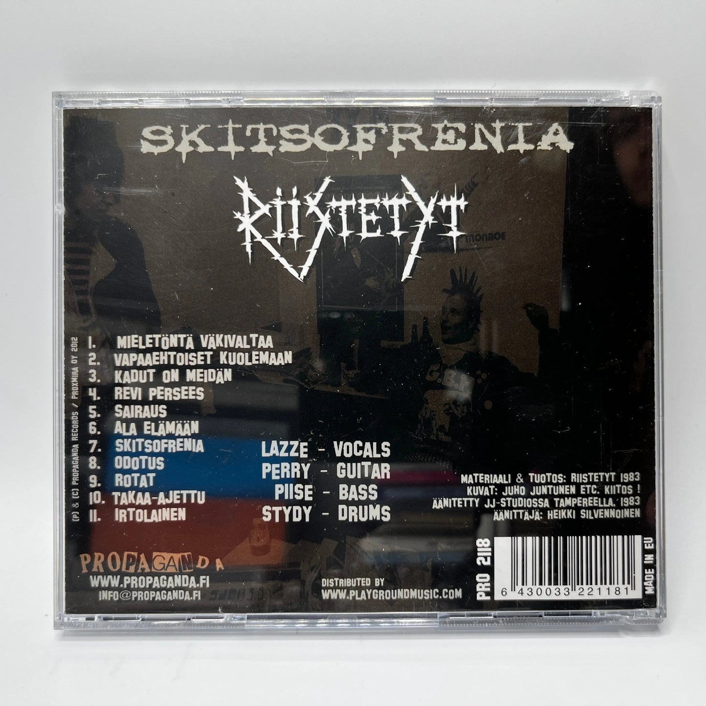 Riistetyt – Skitsofrenia CD
