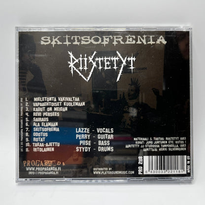 Riistetyt – Skitsofrenia CD