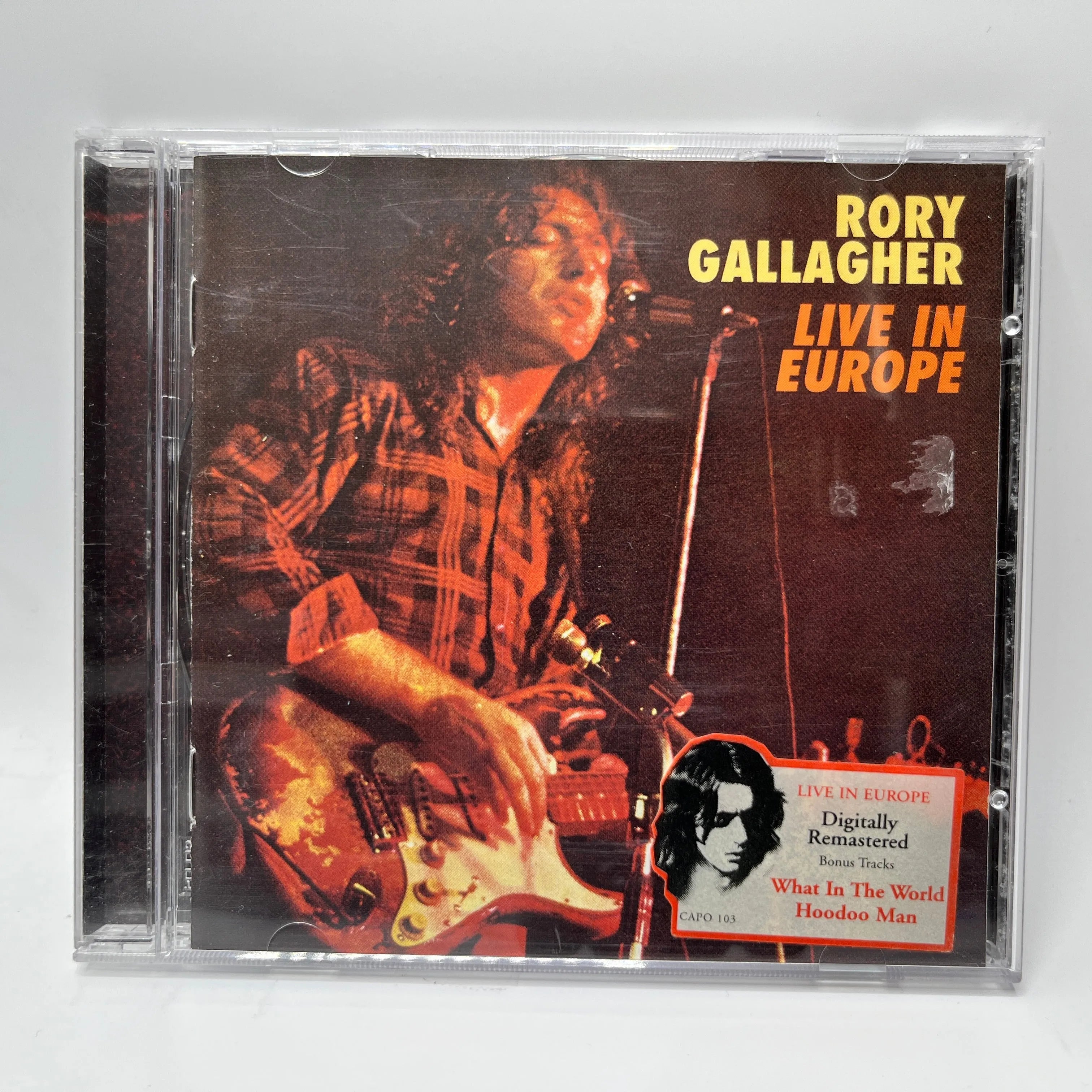 Rory Gallagher - Live In Europe CD