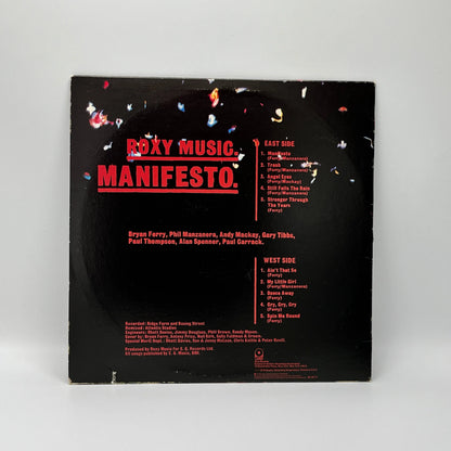 Roxy Music - Manifesto LP