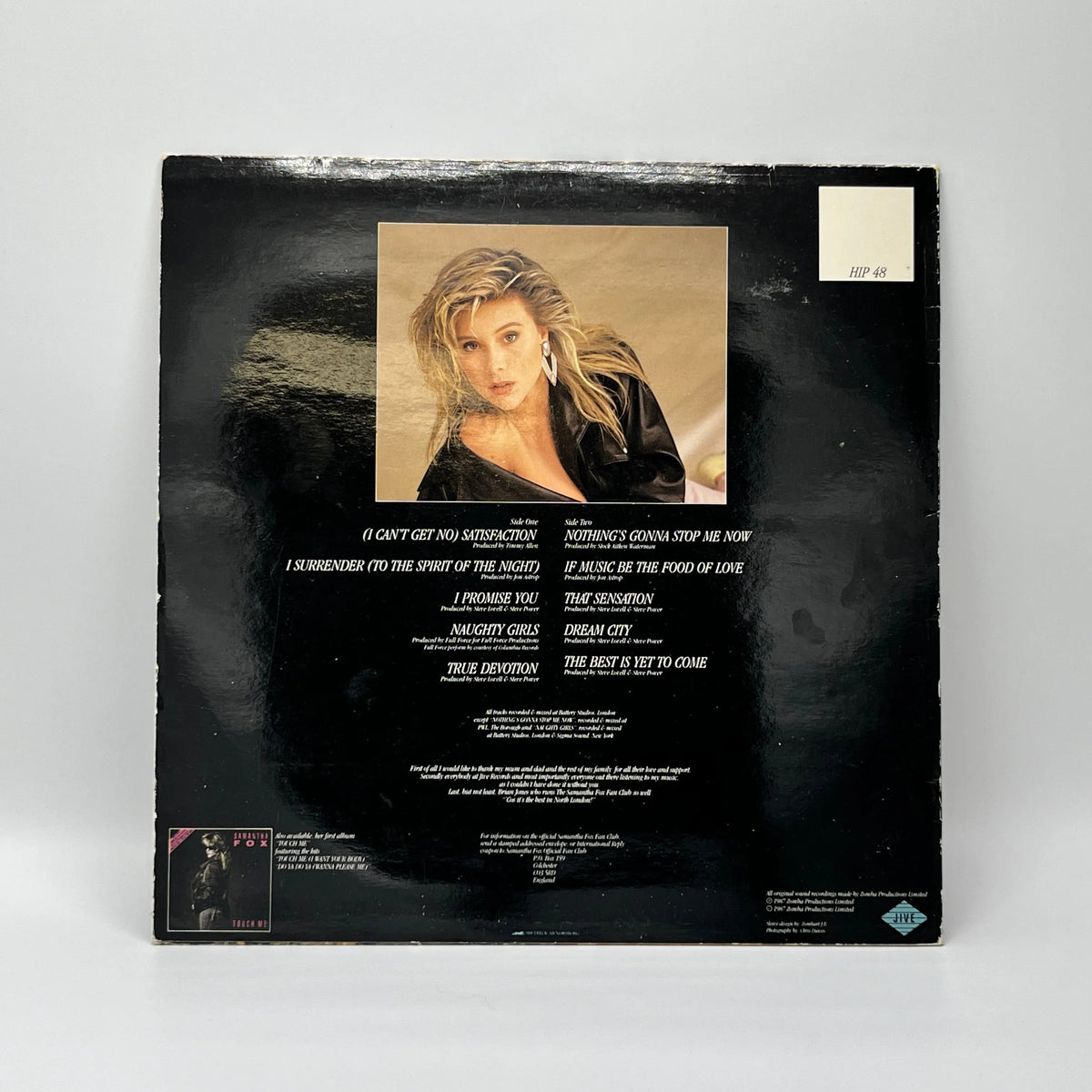 Samantha Fox - Samantha Fox LP