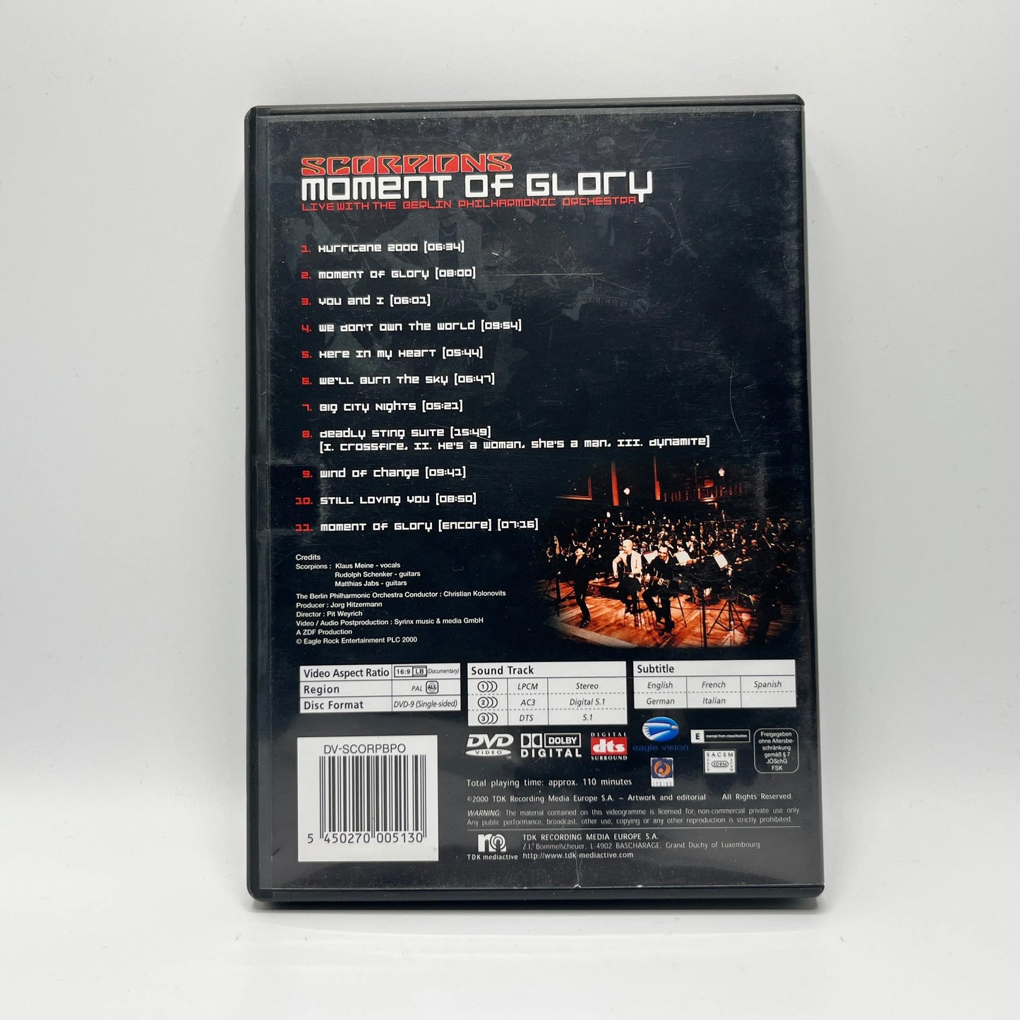 Scorpions & Berliner Philharmoniker - Moment Of Glory Live (DVD)