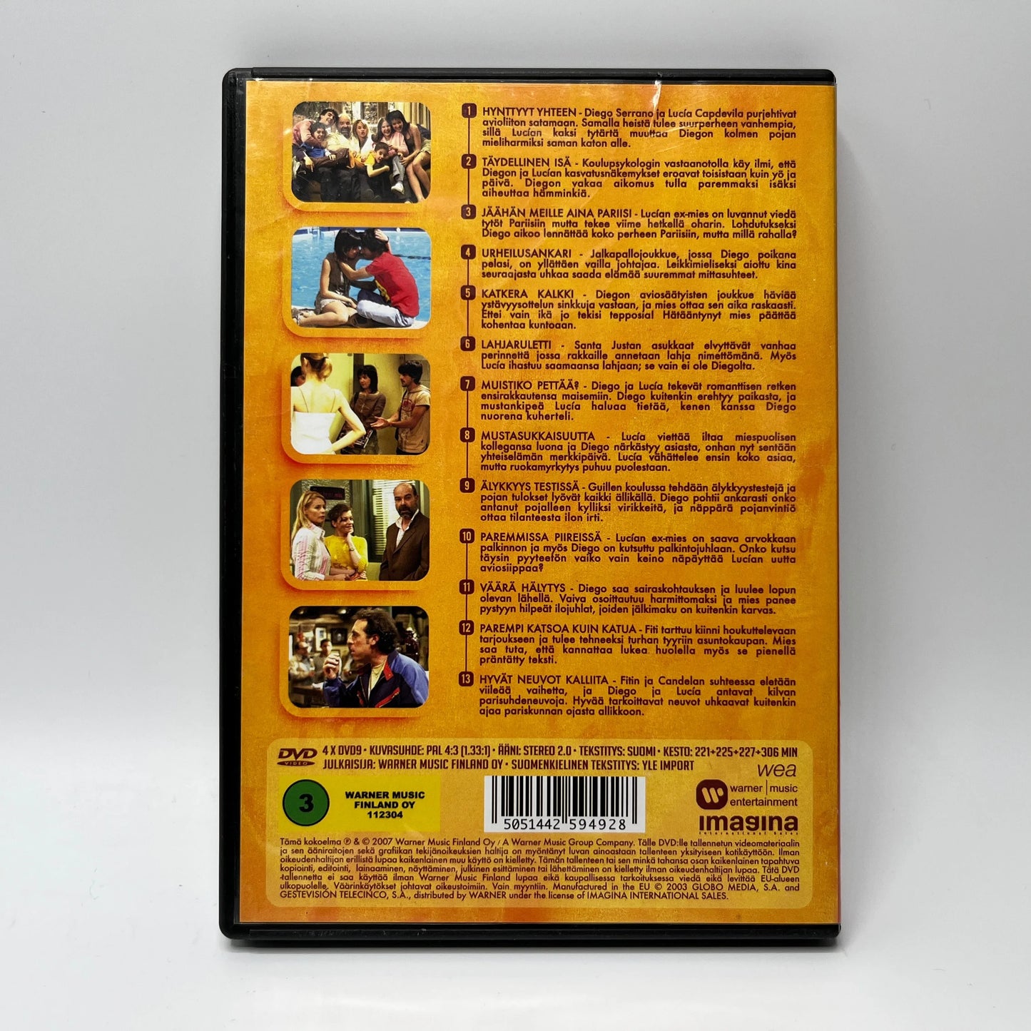 Serranon Perhe - Kausi 1 (DVD Box)