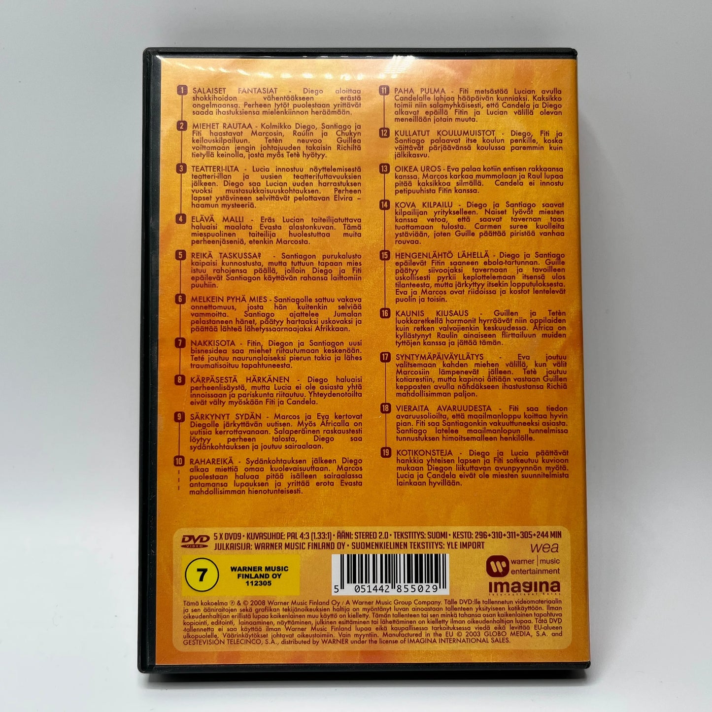 Serranon Perhe - Kausi 3 (DVD Box)