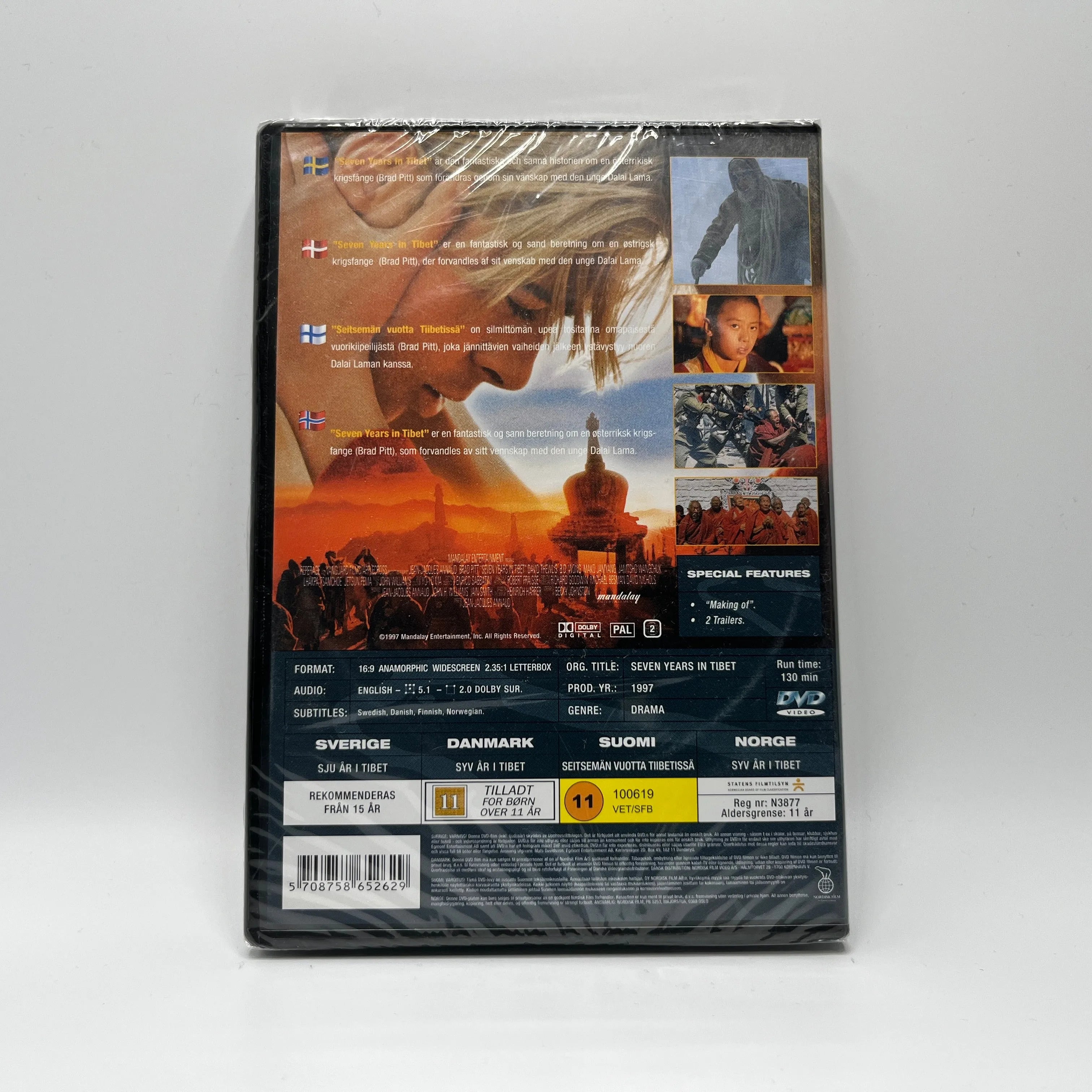 Seven Years In Tibet (DVD)