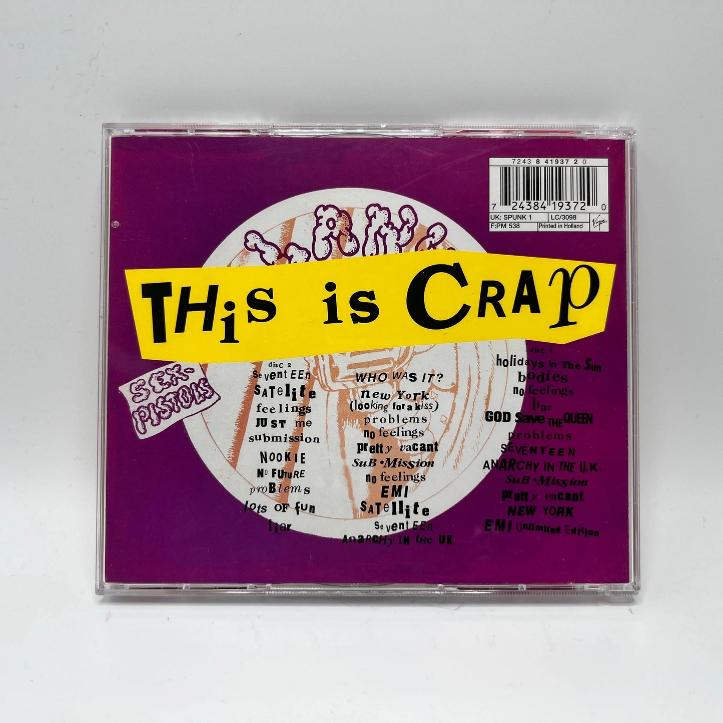 Sex Pistols - Never Mind The Bollocks Here's The Sex Pistols CD