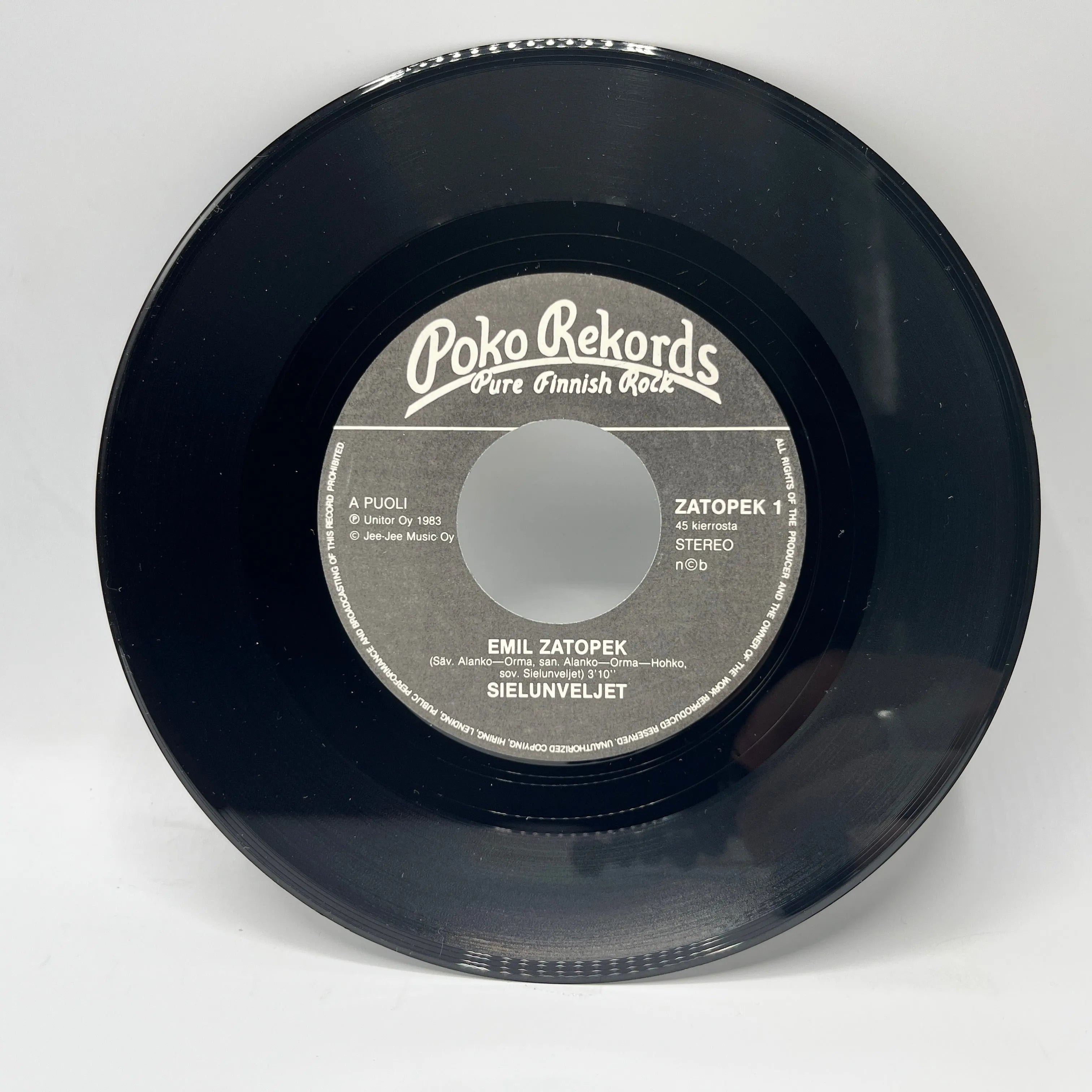 Sielunveljet – Emil Zatopek Single