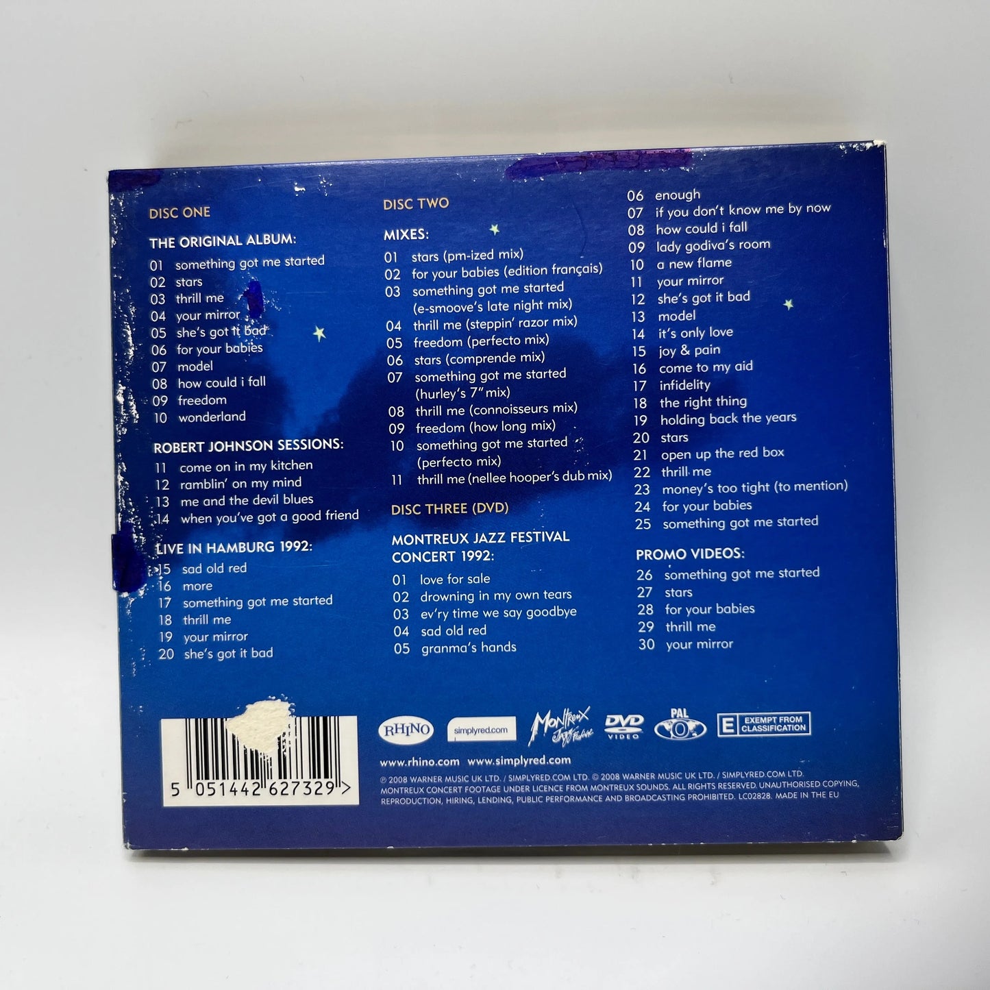 Simply Red - Stars 3CD