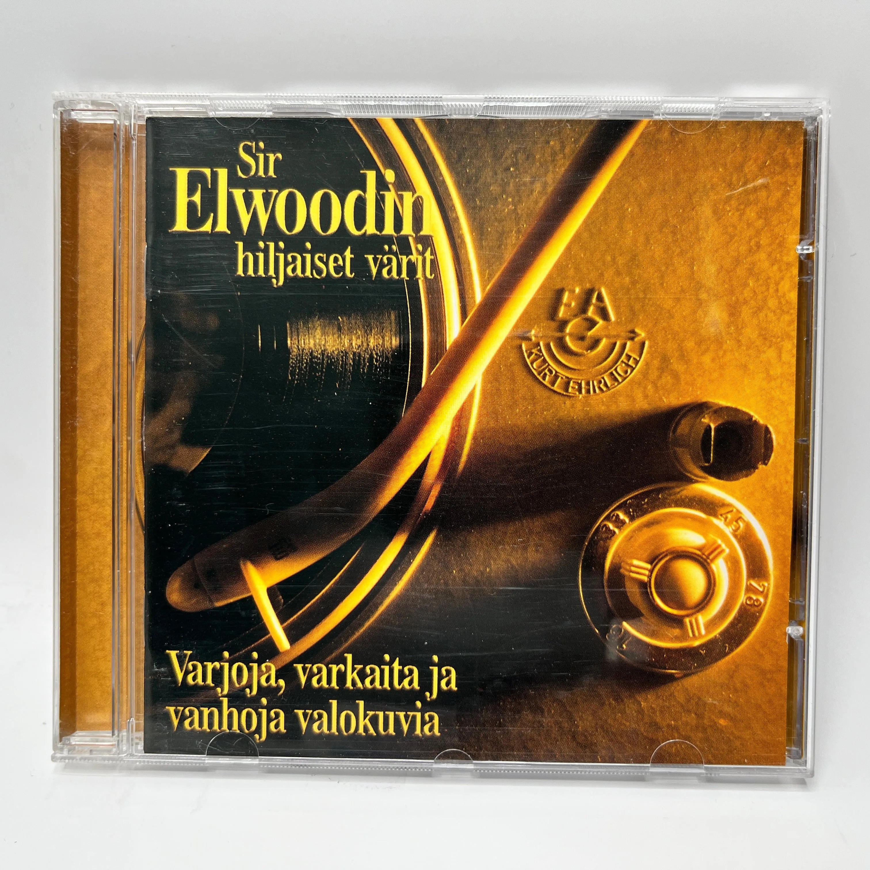 Sir Elwoodin Hiljaiset Värit – Varjoja, Varkaita Ja Vanhoja Valokuvia CD