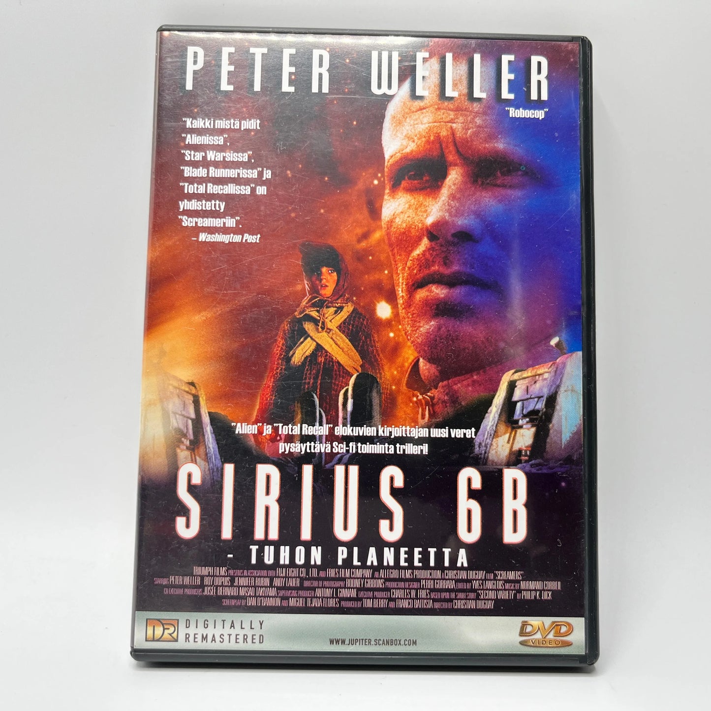 Sirius 6B - Tuhon Planeetta (DVD)