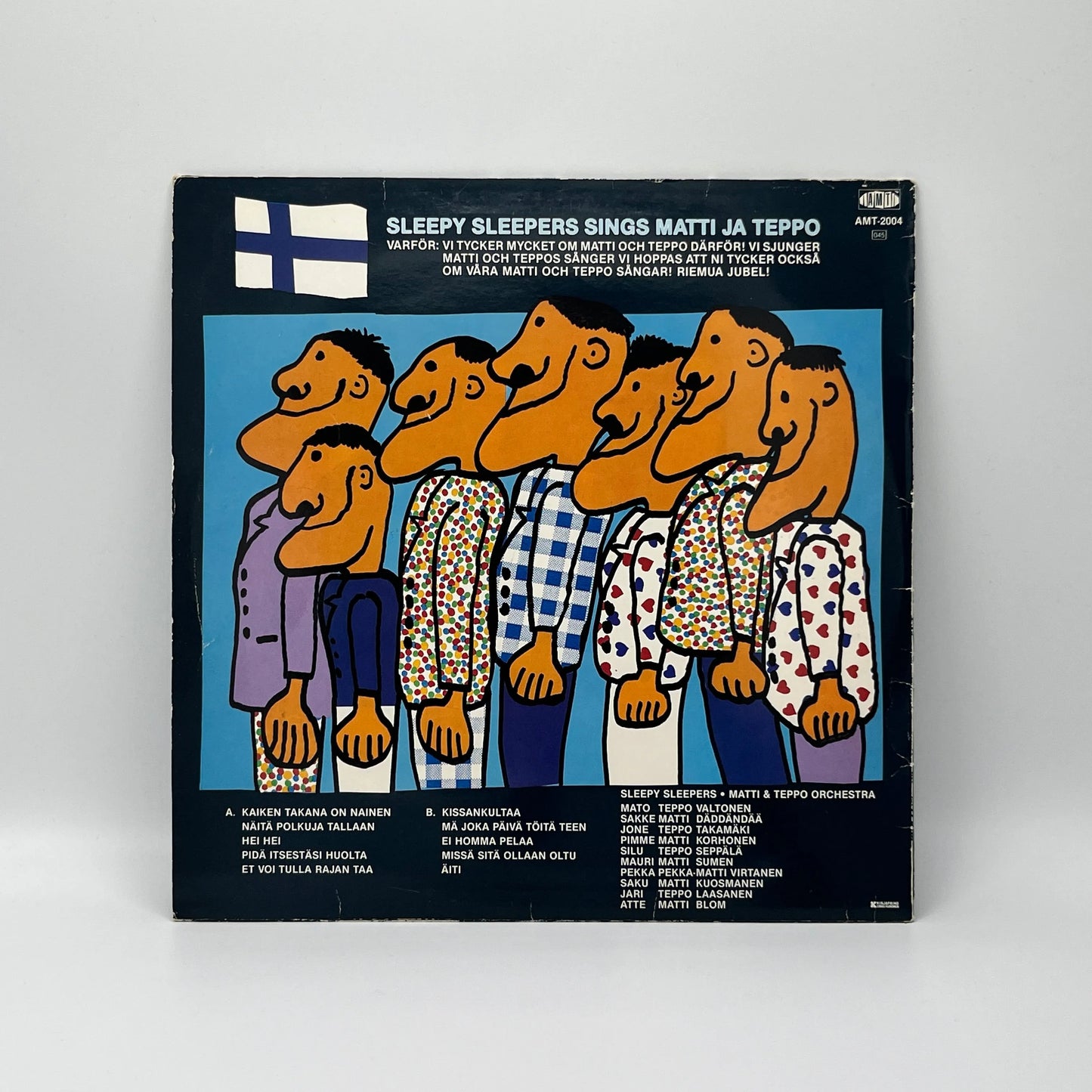 Sleepy Sleepers - Sings Matti Ja Teppo LP