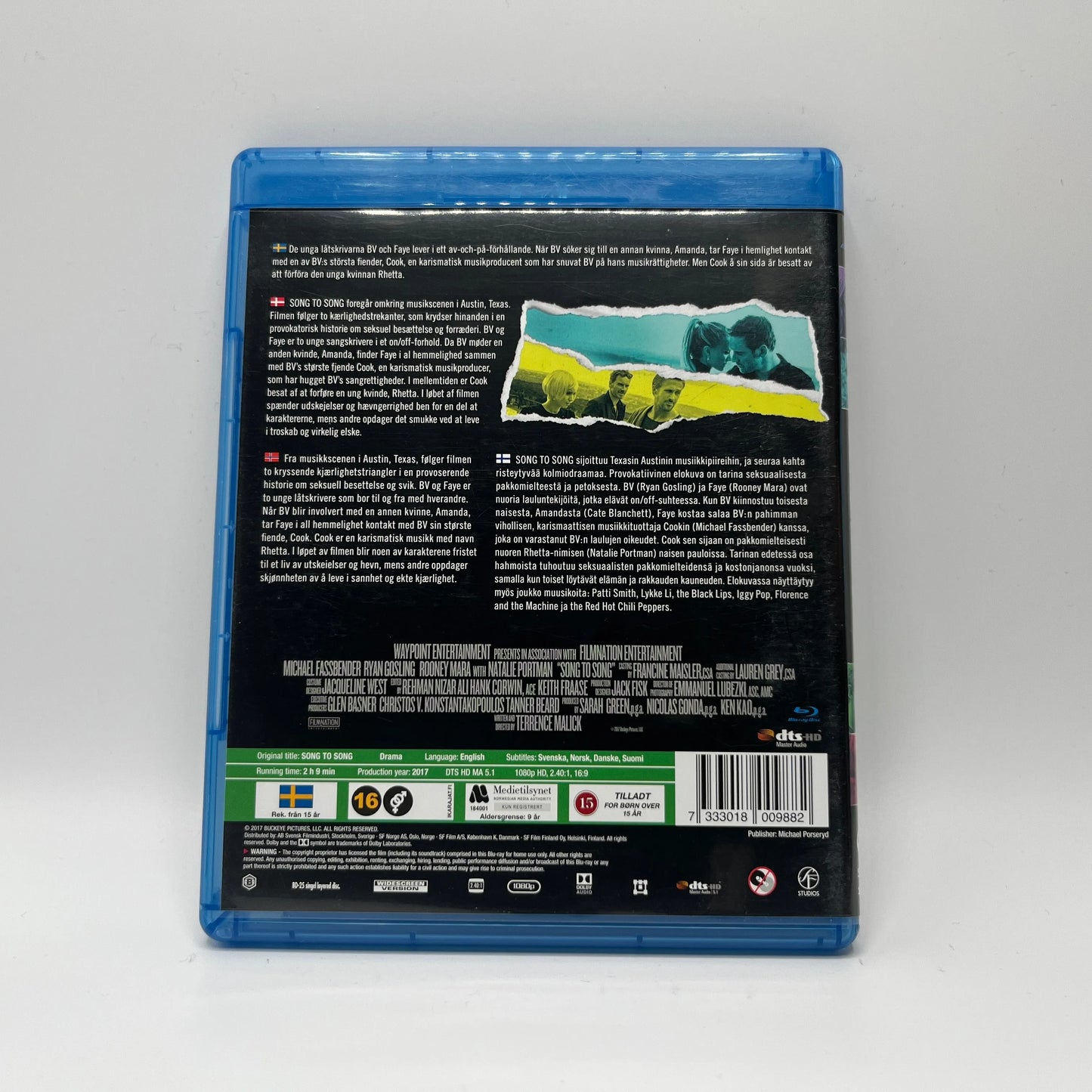 Song To Song (Blu-Ray)