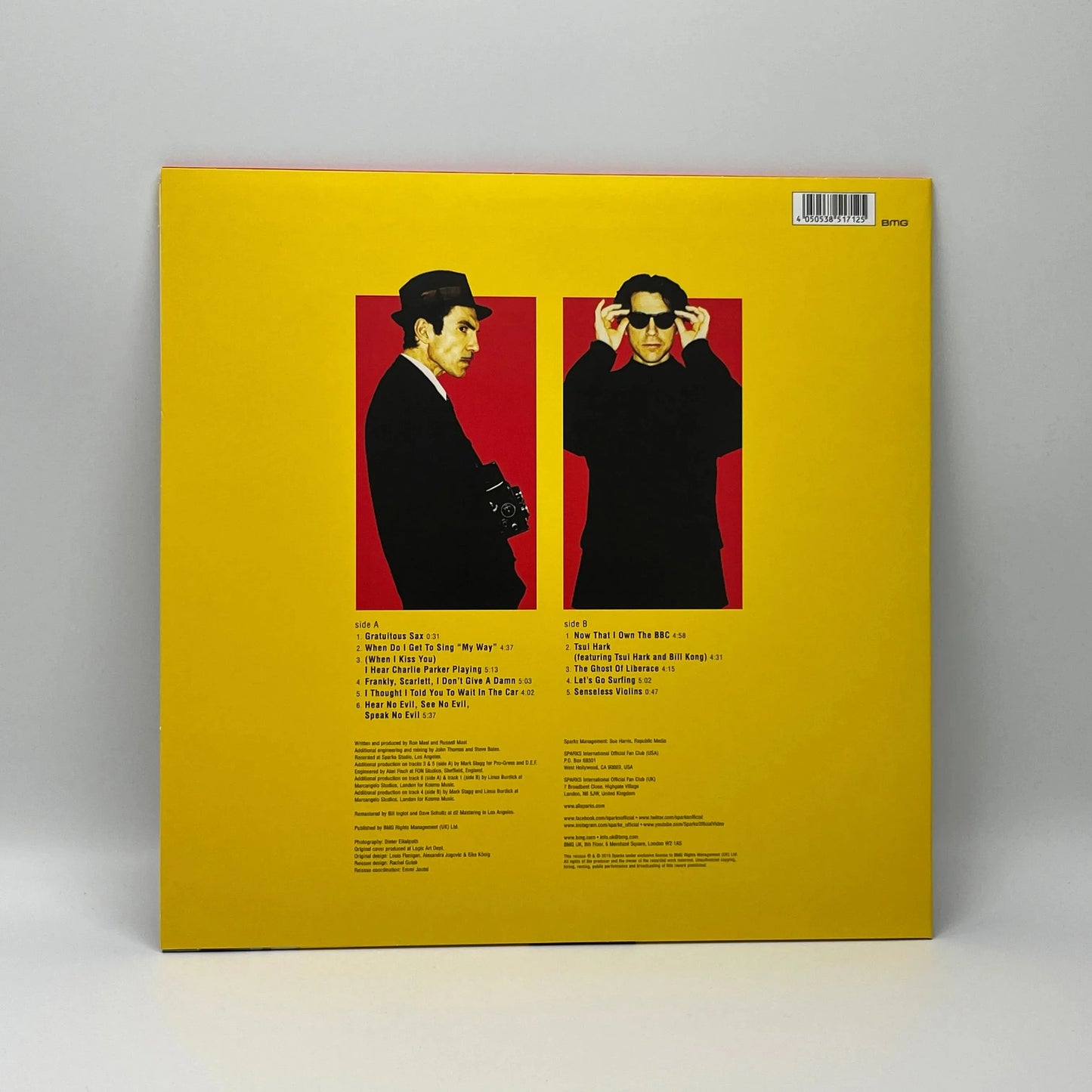Sparks - Gratious Sax & Senseless Violins LP