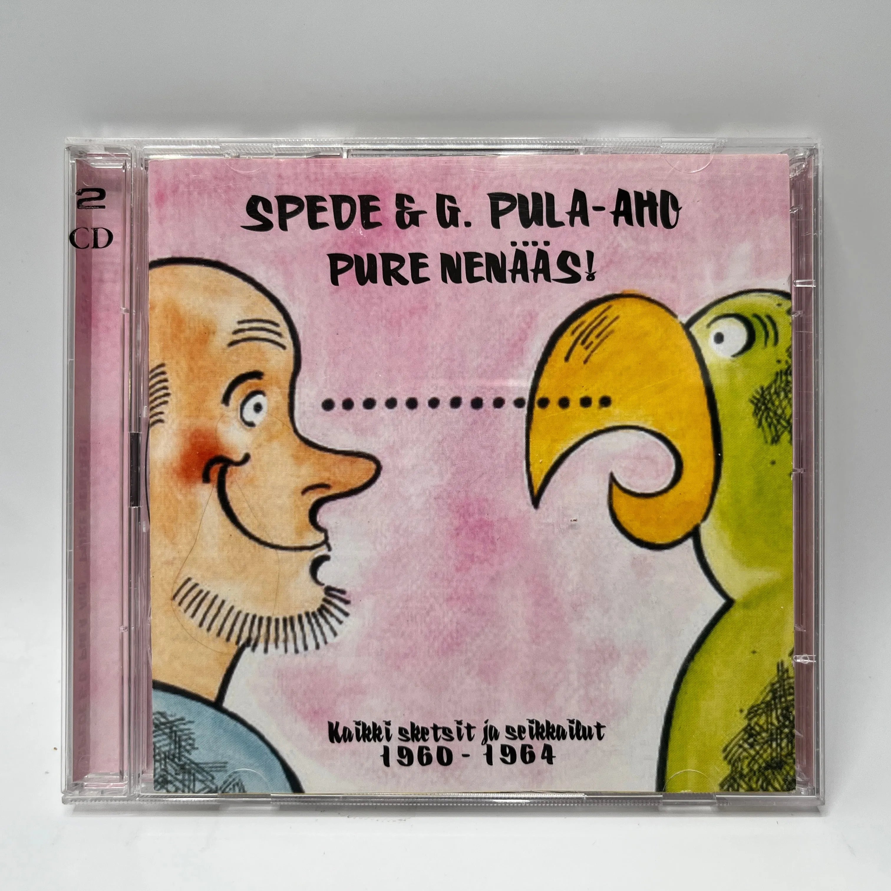 Spede & G. Pula-Aho – Pure Nenääs! - Kaikki Sketsit Ja Seikkailut 1960-1964 2CD