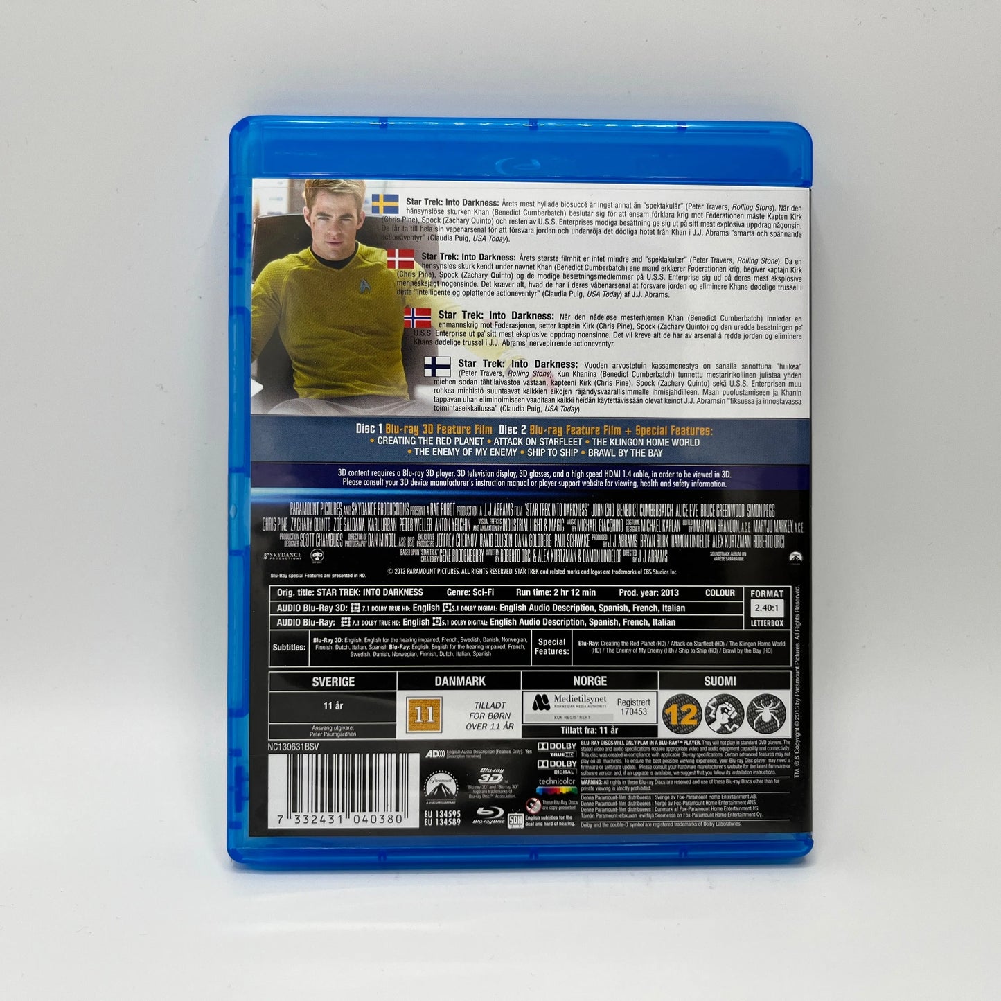 Star Trek Into Darkness (Blu-Ray)