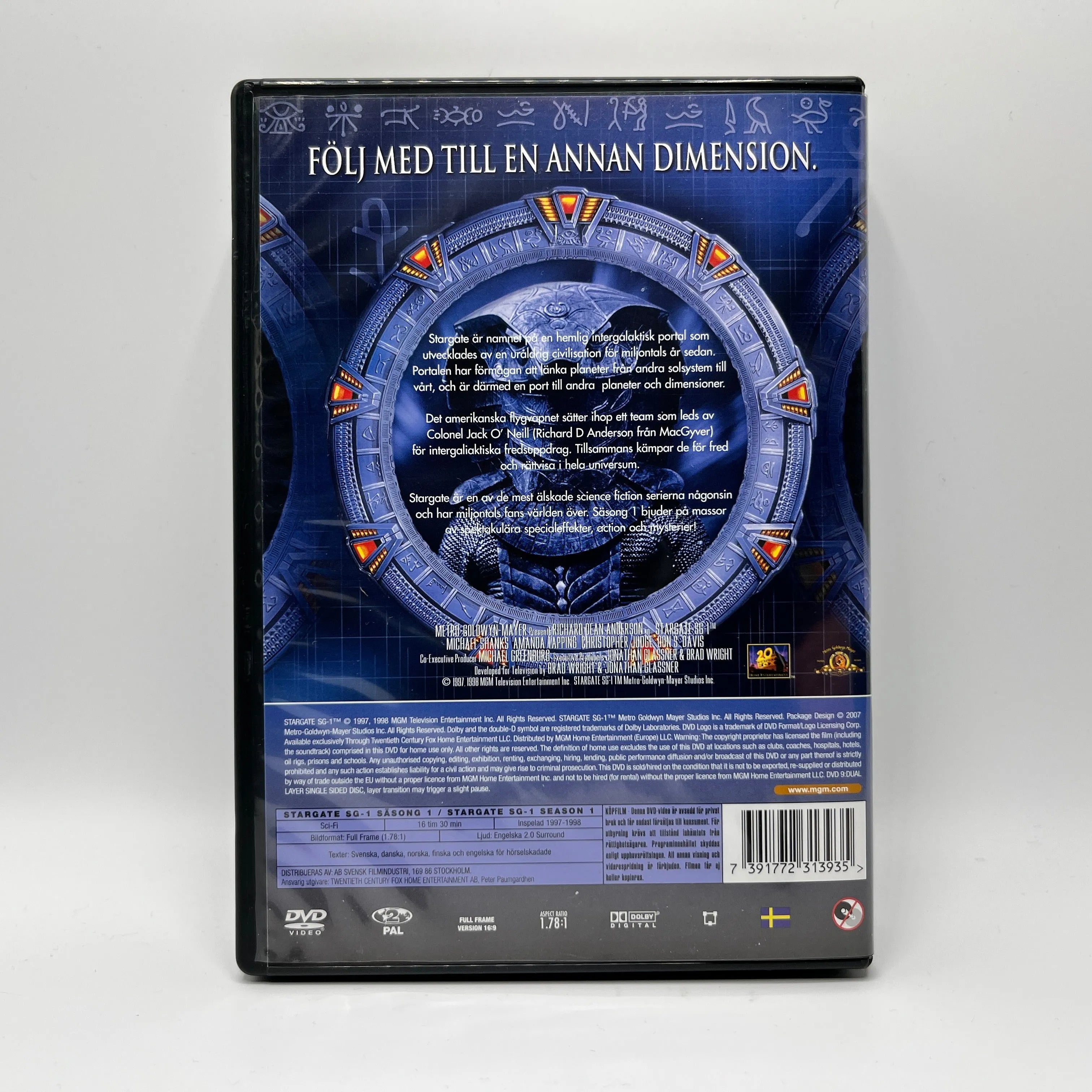 Stargate SG 1 - Kausi 1 (DVD Box)