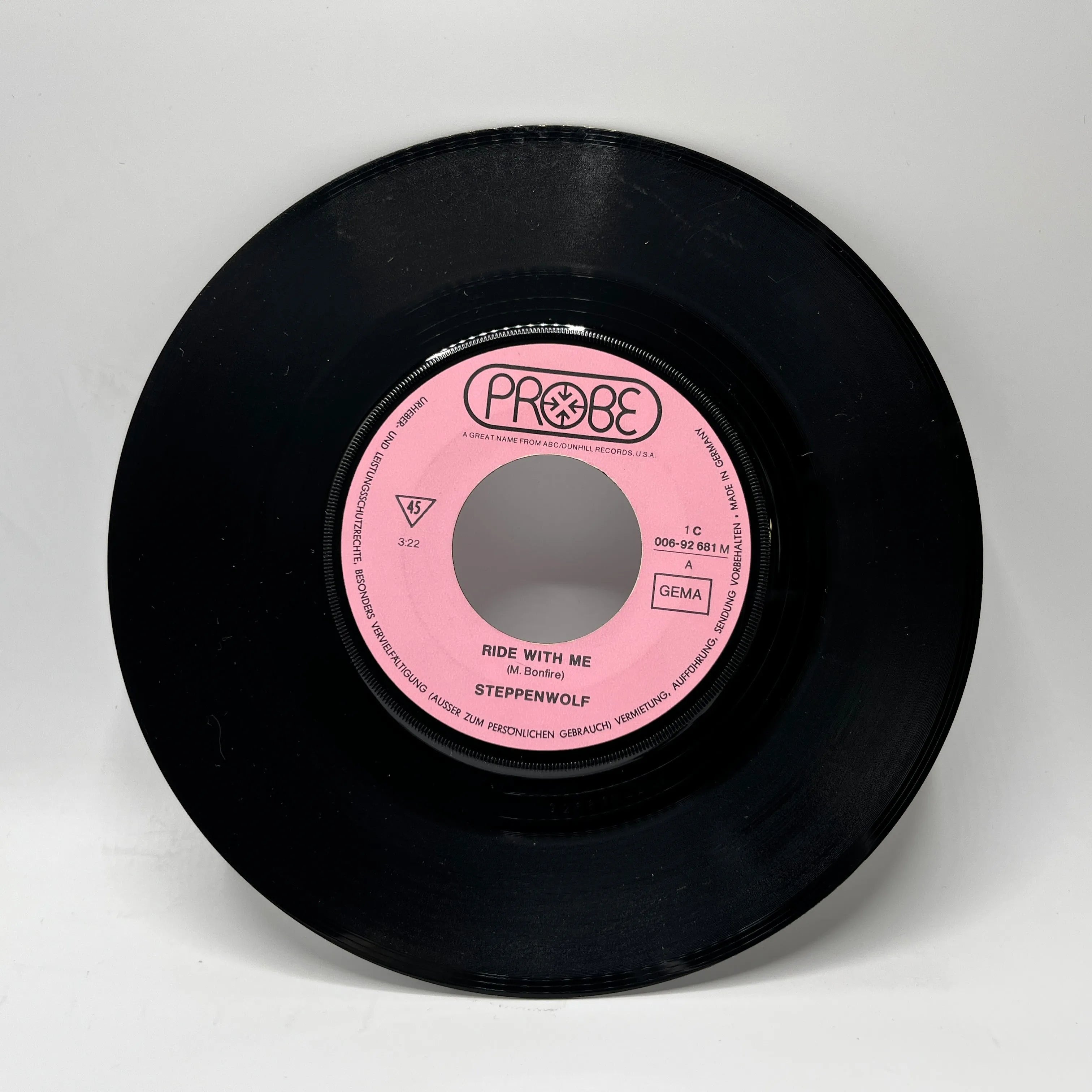 Steppenwolf – Ride With Me Single