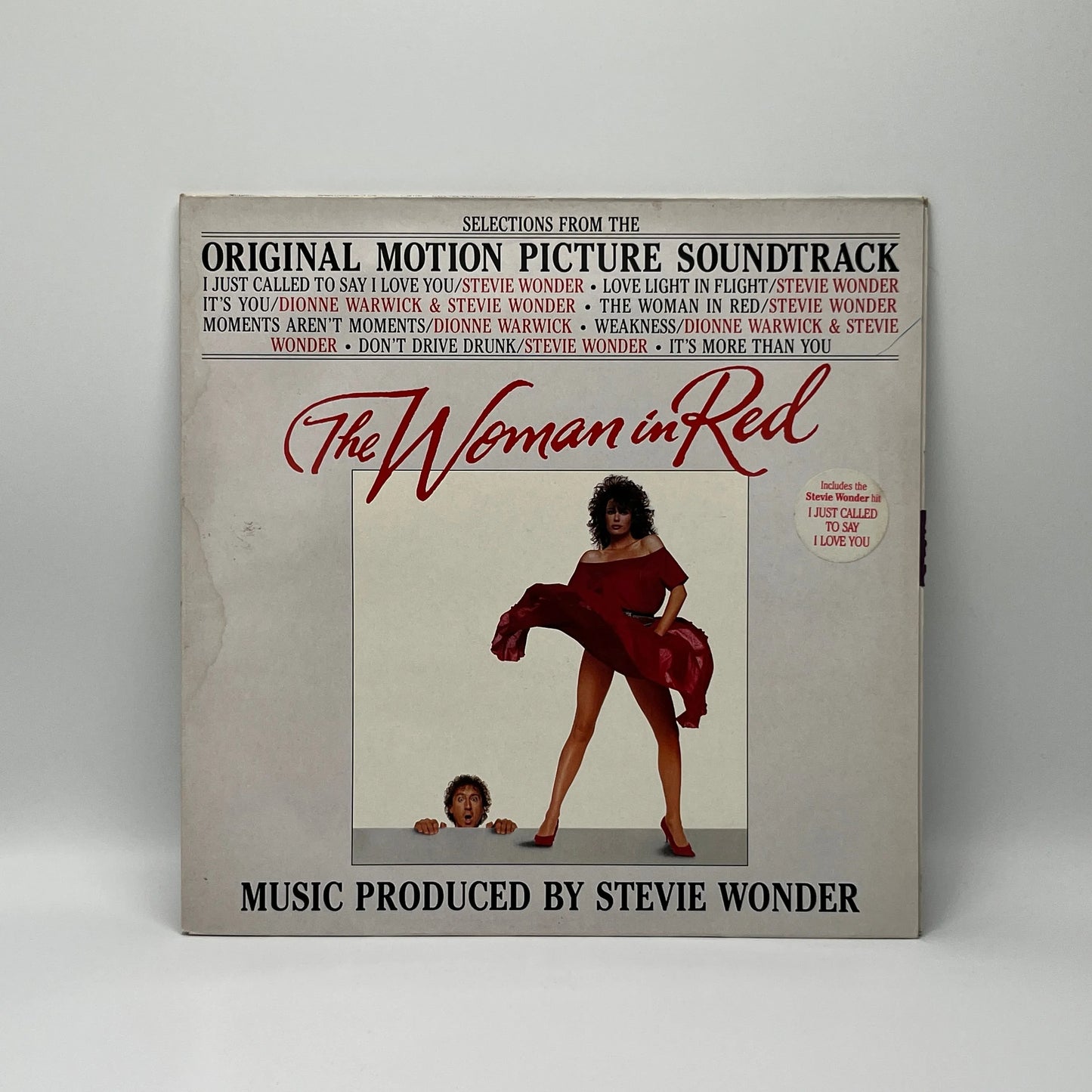 Stevie Wonder – The Woman In Red (Selections From The Original Motion Picture Soundtrack) LP