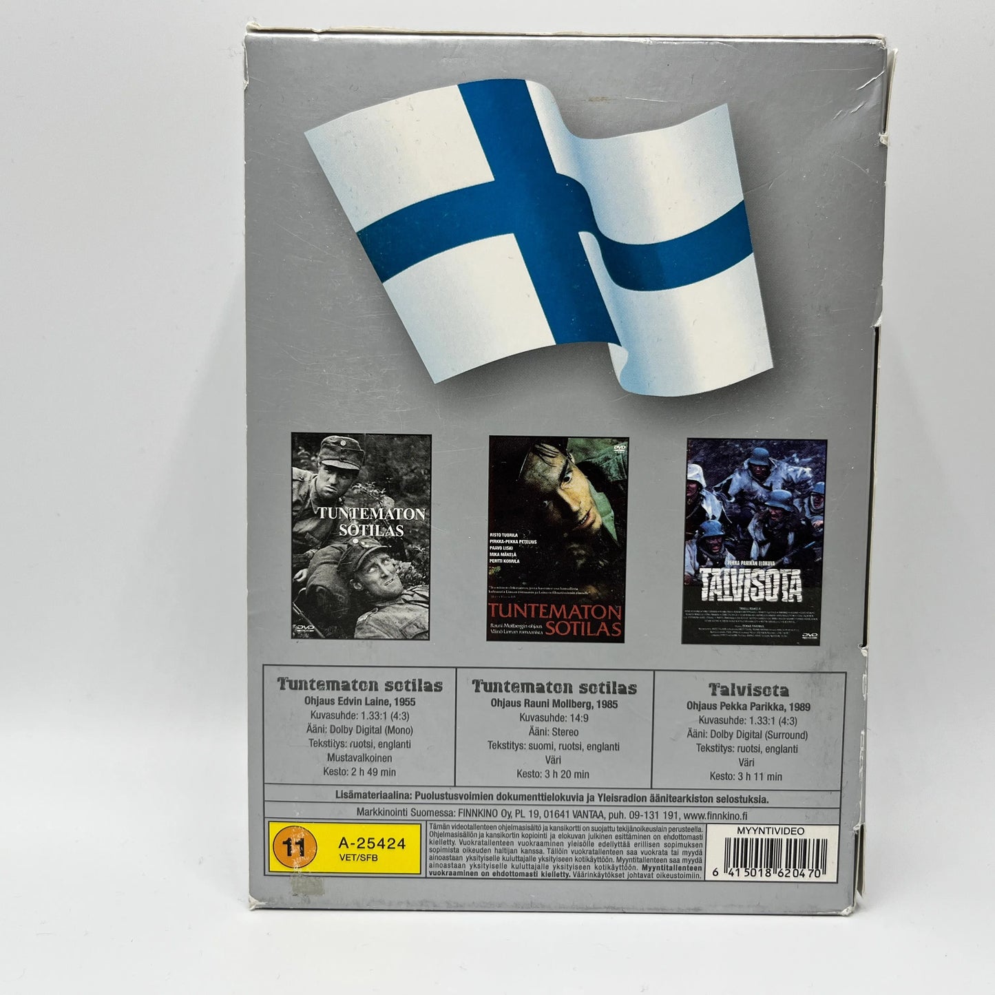 Suomalaisen Sotaelokuvan Klassikot (DVD Box)