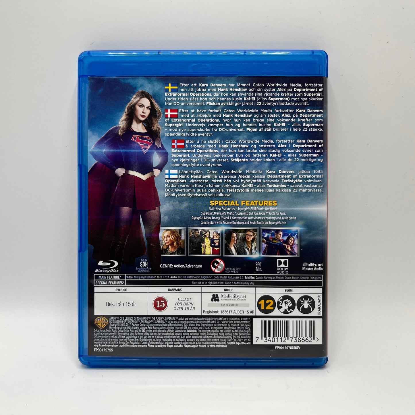 Supergirl - 2. Kausi (Blu-Ray)